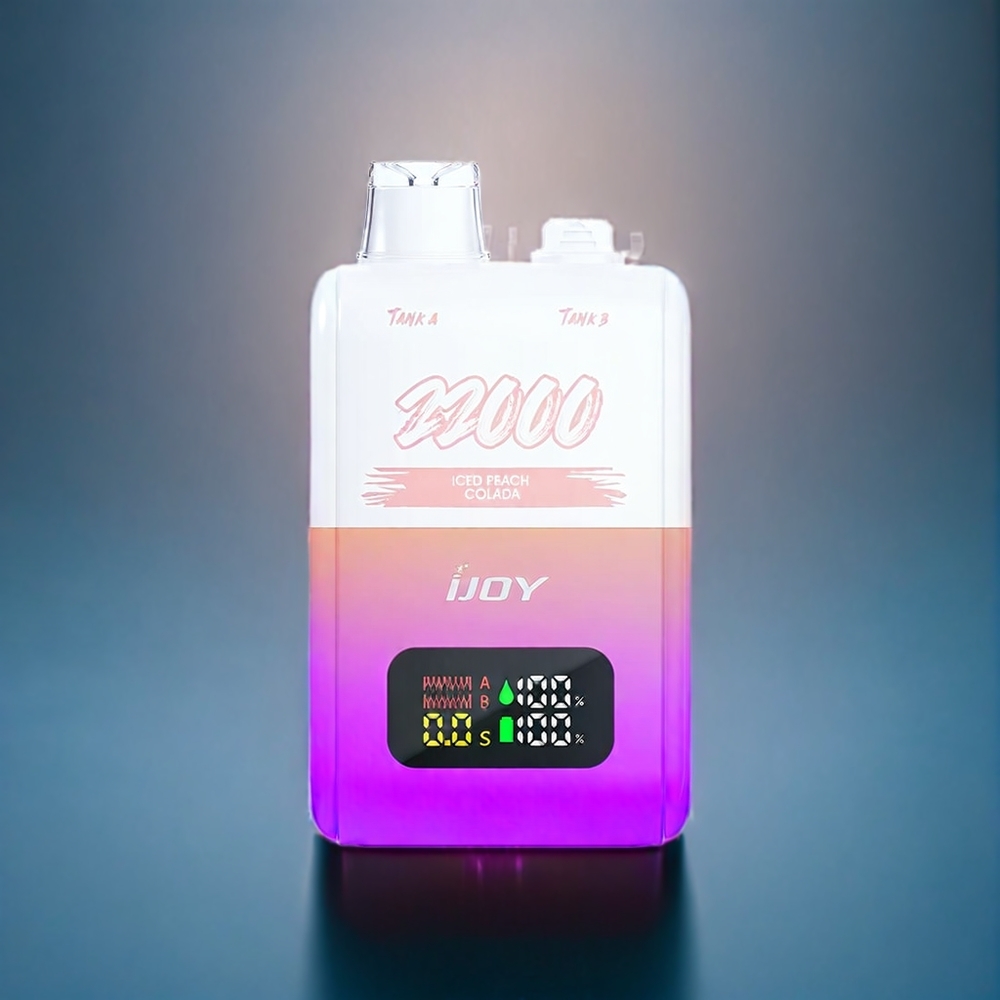 IJOY SD 22000 Puffs Engangs Vape Dansk Engros - Iset Fersken Colaada (15ML+15ML, 650 mAh, Type-C)