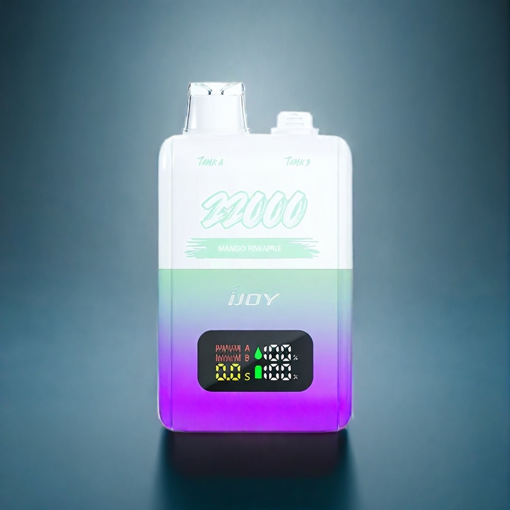 IJOY SD 22000 Puffs Engangs Vape Dansk Engros - Mango Ananas (15ML x 2, 650 mAh, Type-C)