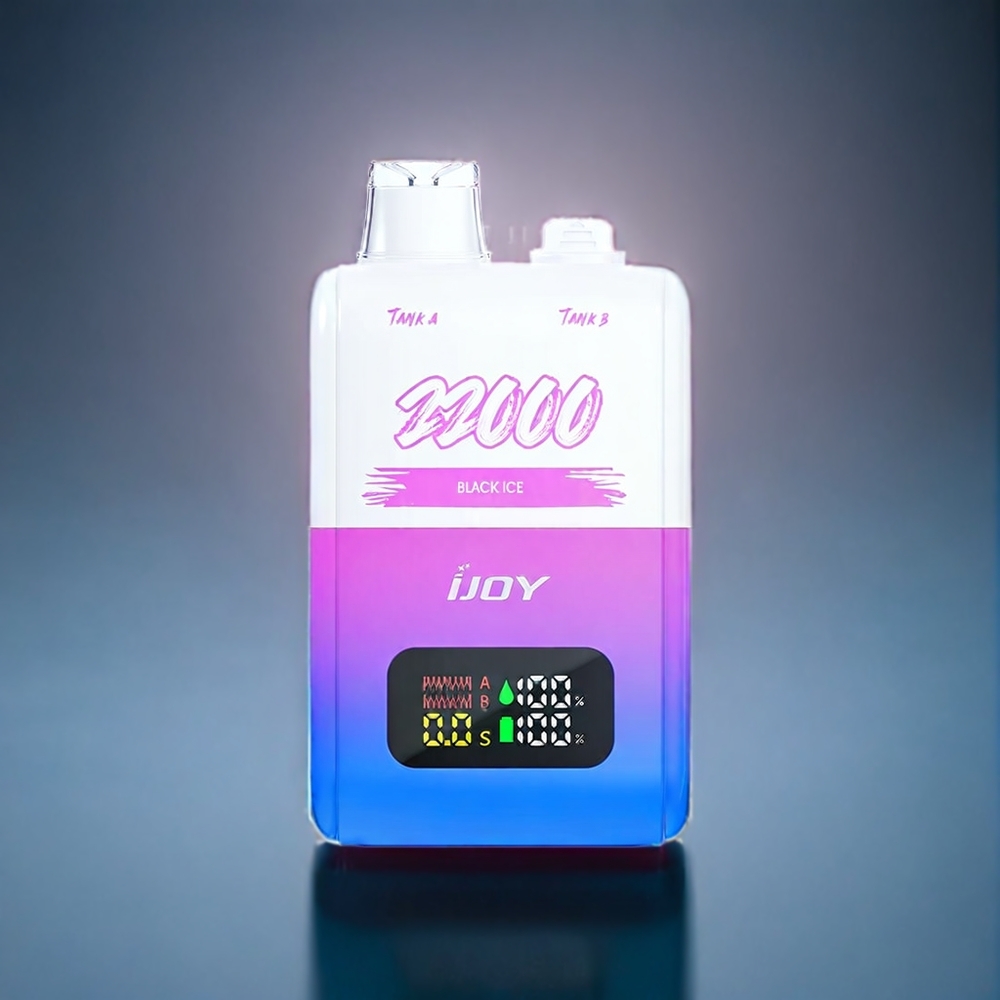 IJOY SD 22000 Puffs Engangs Vape Dansk Engros - Sort Is (15ML x 2, 650 mAh, Type-C)