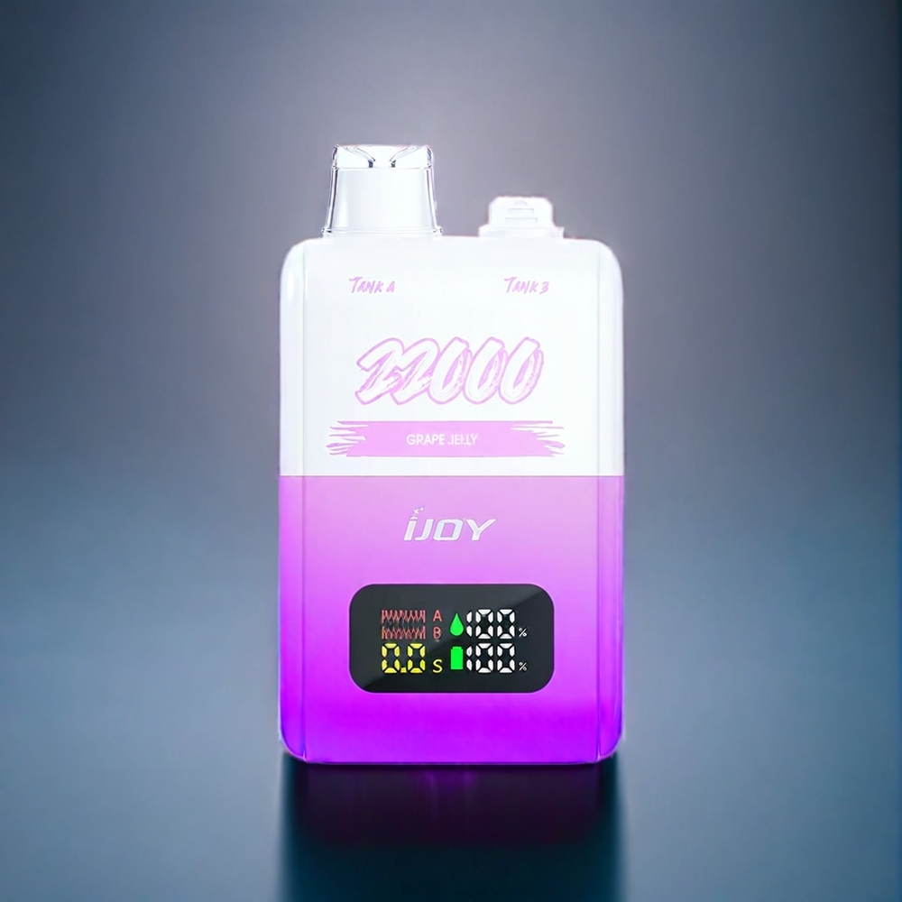 IJOY SD 22000 Puffs Engangs Vape Dansk Engros med Druegelé - 15ML + 15ML, 50mg Nikotin, Type-C Opladning