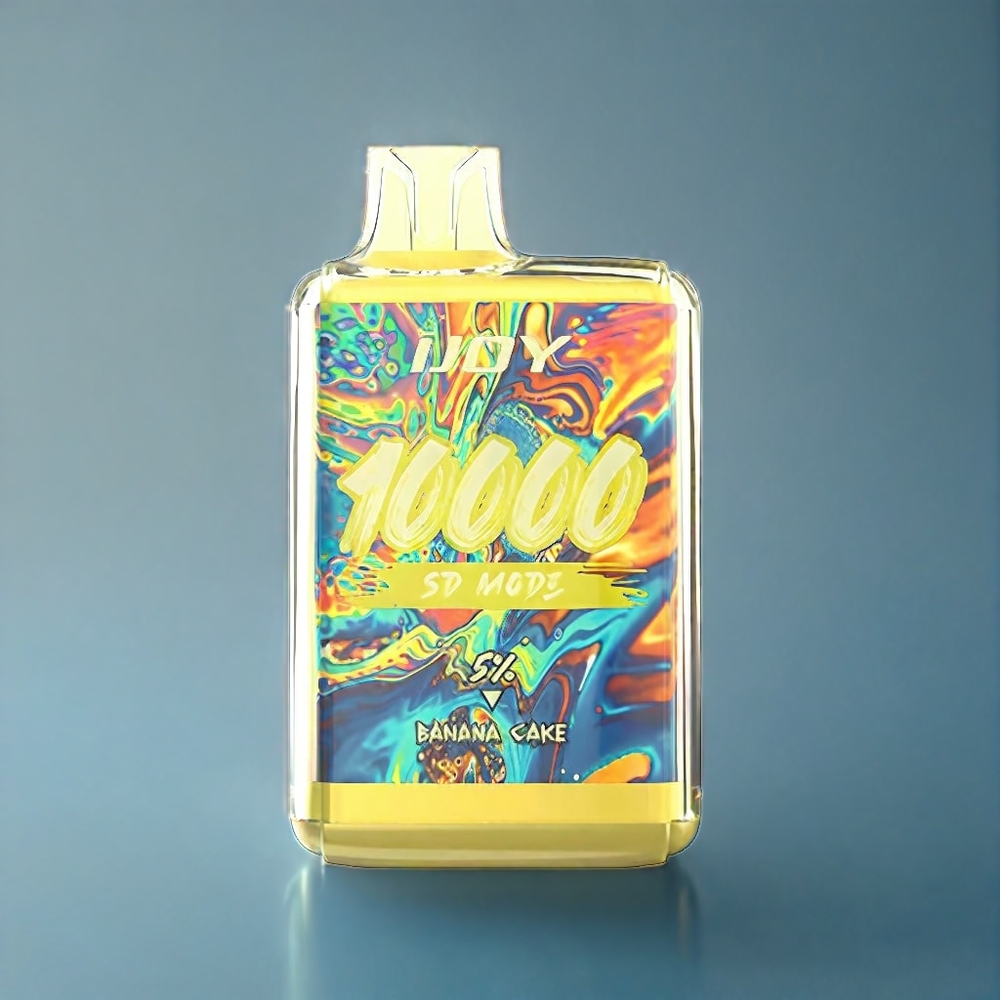 IJOY SD10000 Dansk Engros Engangs vape Banankage - 20ml, 5% Nikotin, 10000 Puff