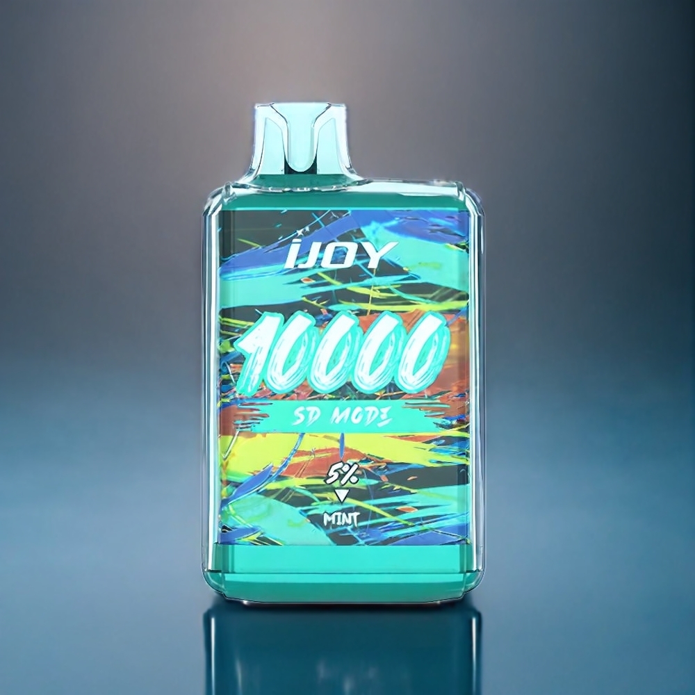 IJOY SD10000 Engangs Vape Dansk Engros - 10000 Puffs, 20ml, 5% Nikotin, Mynte
