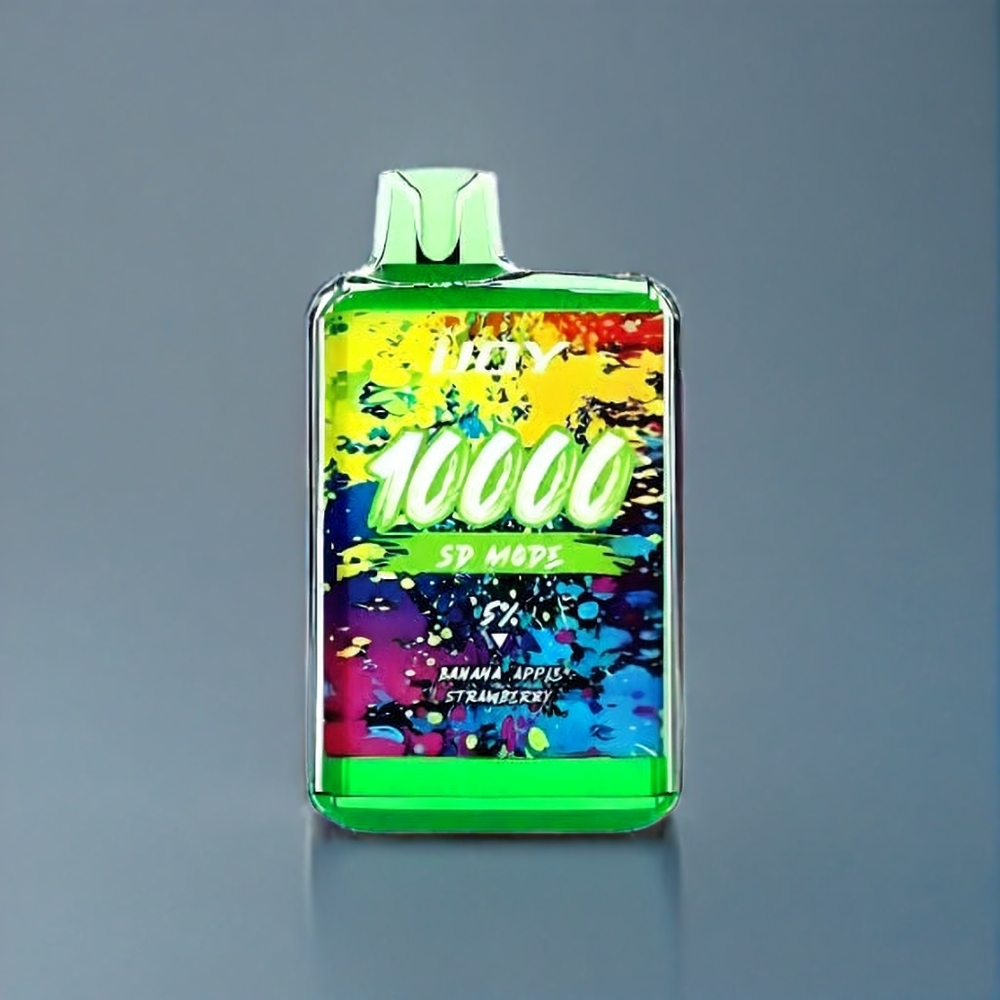IJOY SD10000 Engangs vape Banan Æble Jordbær - 10000 Puffs, 20ml, 5% Nikotin - Dansk Engros