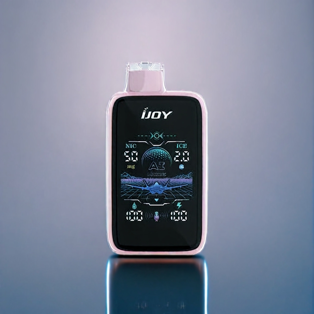 IJOY Uranus Mate 40000 Puffs Engangs vape Bomuldsslik (Cotton Candy) - 1100mAh, TYPE-C, Dansk engros