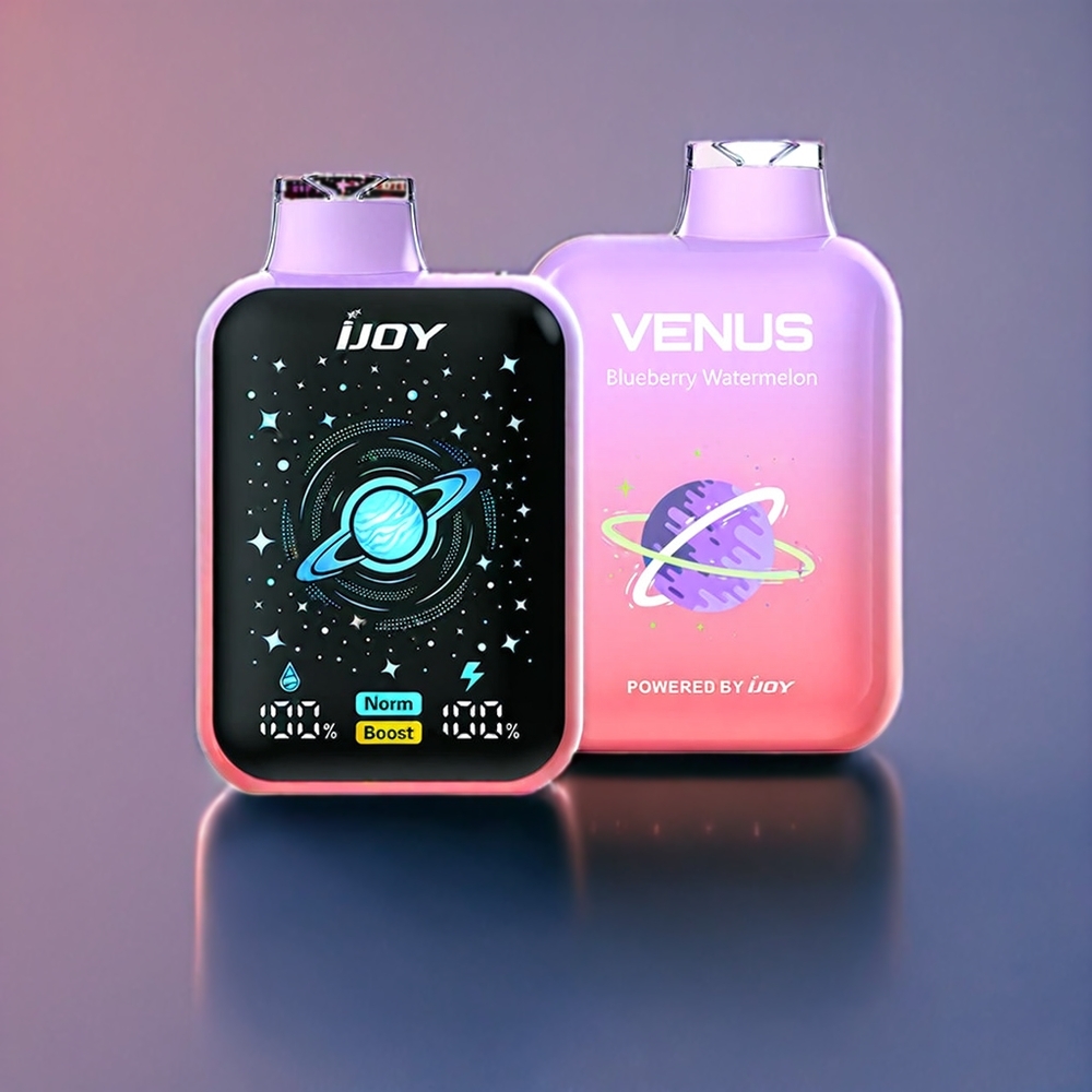 IJOY VENUS 25000 Puffs Engangs Damp Dansk Engros med 20ML E-væske og 900 mAh Batteri - Blåbær Vandmelon