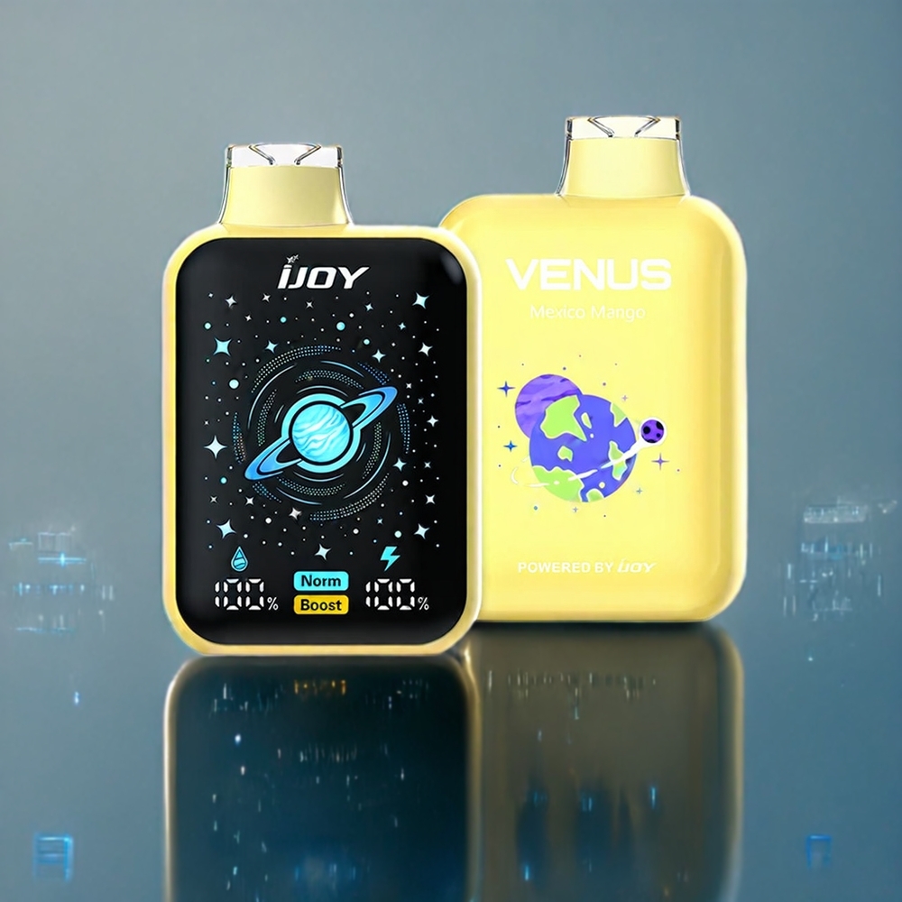 IJOY VENUS 25000 Puffs Engangs Vape Dansk Engros - 20ML E-væske, 900 mAh, 0.4 Ohm Dobbelt mesh spole, Mexicansk Mango