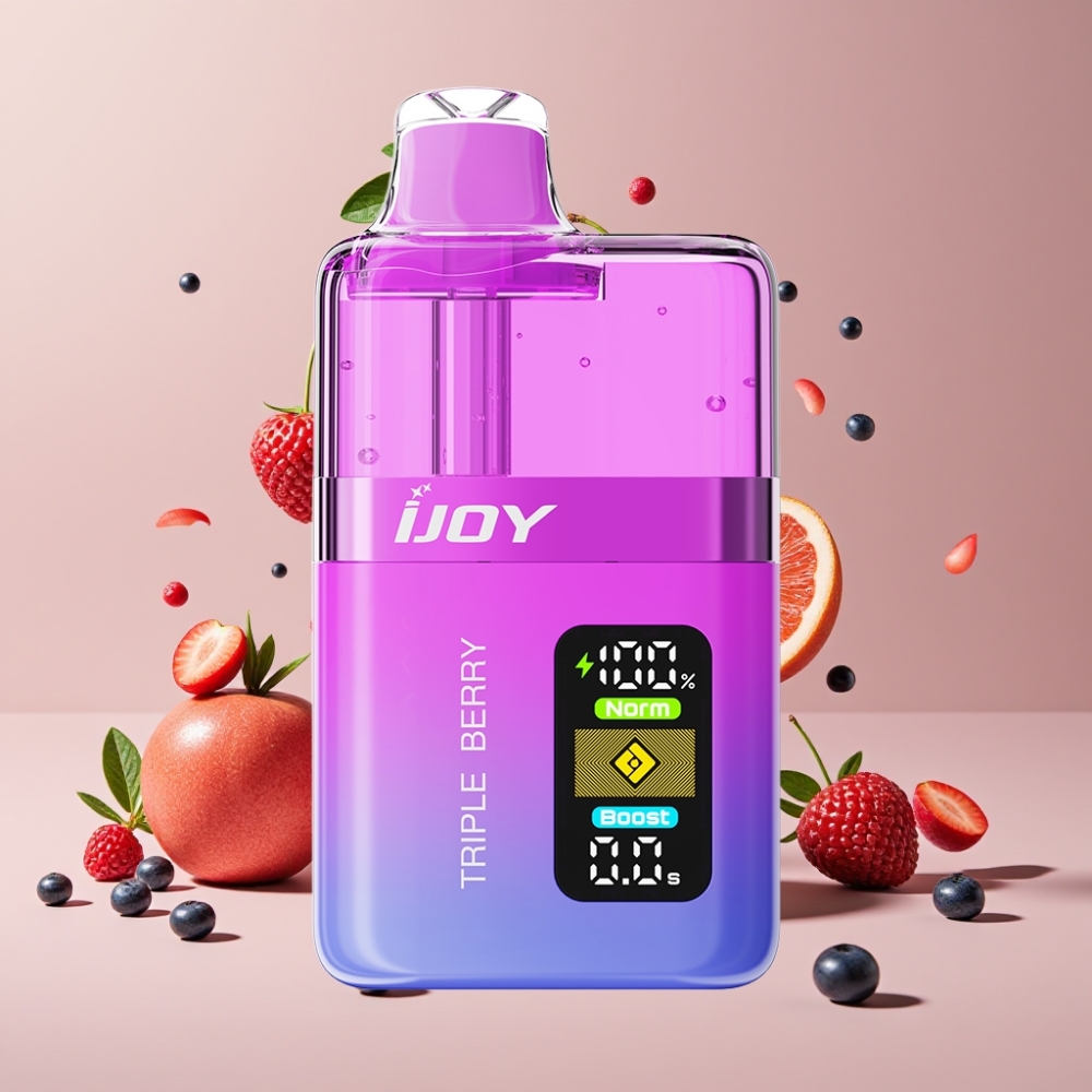IJOY XP50000 Dansk Engros Vape til Engangsbrug med 50000 Puffs, 50mg/ml Nikotin og Triple Bær Smag