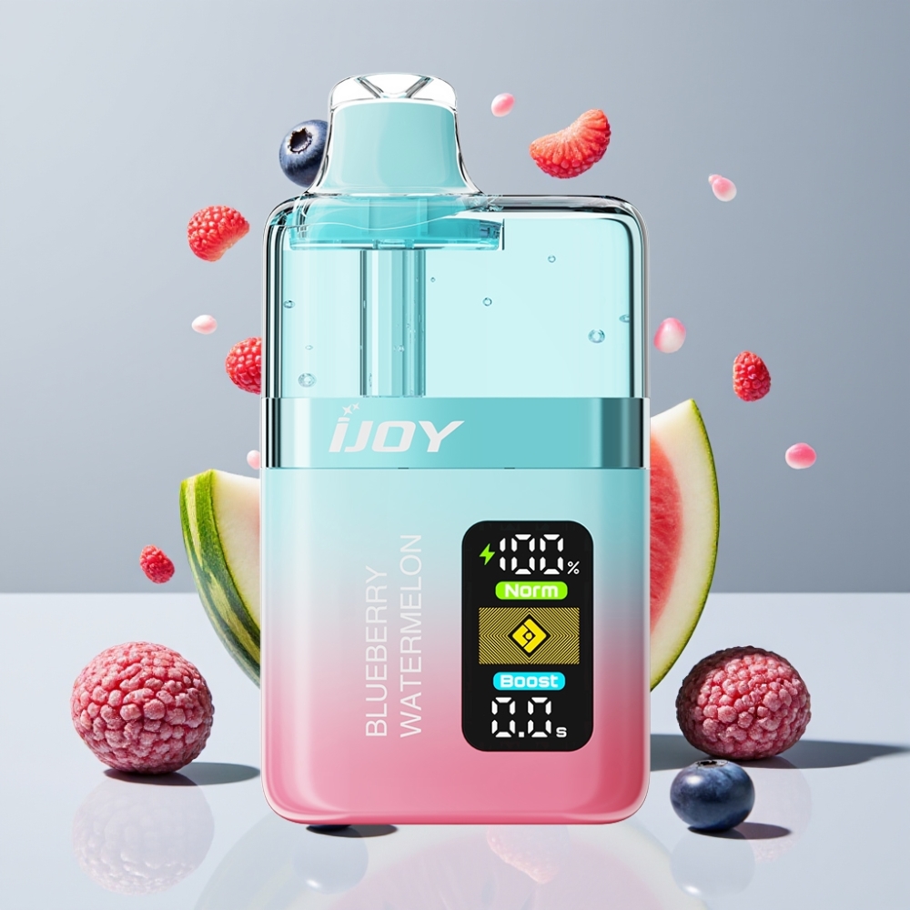 IJOY XP50000 Engangs Vape Dansk Engros med 50000 Puffs, 50mg/ml Nikotin og Blåbær Vandmelon Smag