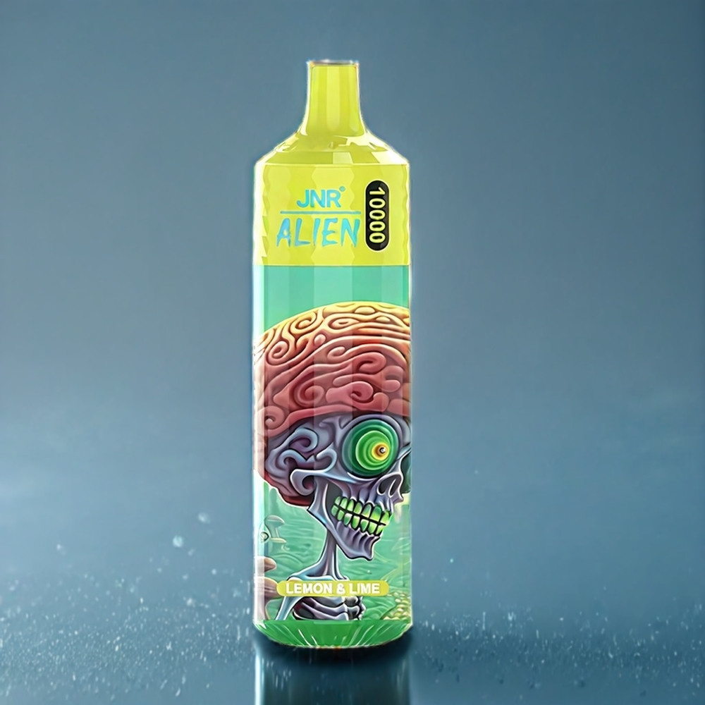 JNR Alien 10000 Puffs Dansk engros med 850mAh batteri, 20ml e-væske og Citron & Lime