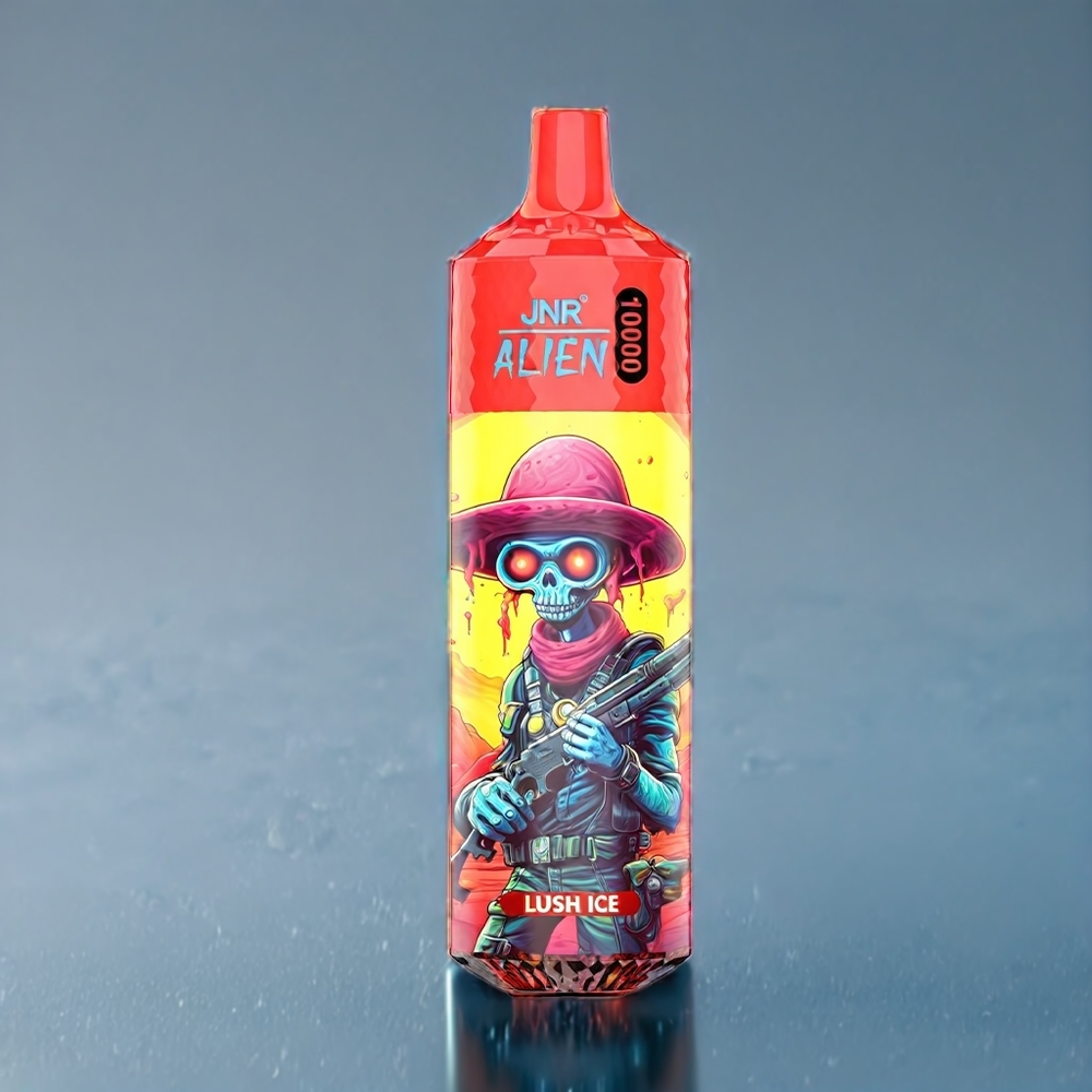 JNR Alien 10000 Puffs Dansk engros med 850mAh batteri, 20ml e-væske og Lyd Is smag