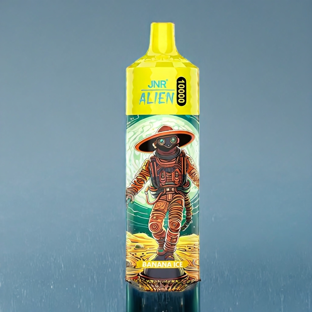 JNR Alien 10000 Puffs Dansk engros med 850mAh batteri og Bananis is