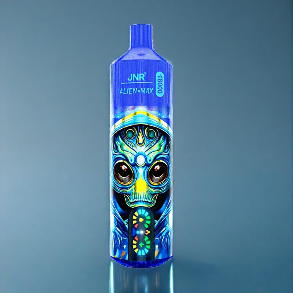 JNR Alien Max 18000 Puffs Dansk engros med Smart LED Display, Dobbelt mesh spole & 20 imponerende smage - Blandede Bær
