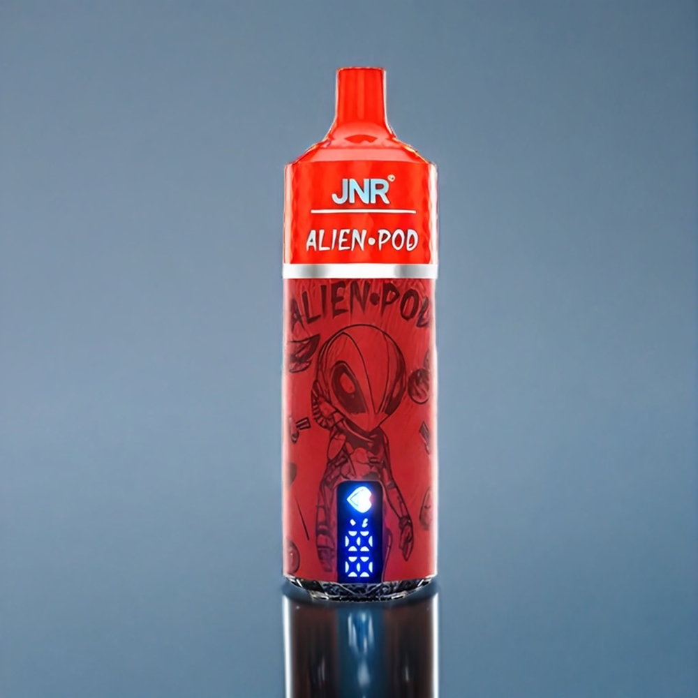JNR Alien Pod 13000 Puffs Dansk engros - Jordbær Vandmelon Is med 20ml E-væske, Mesh Core og Type-C Hurtigopladning