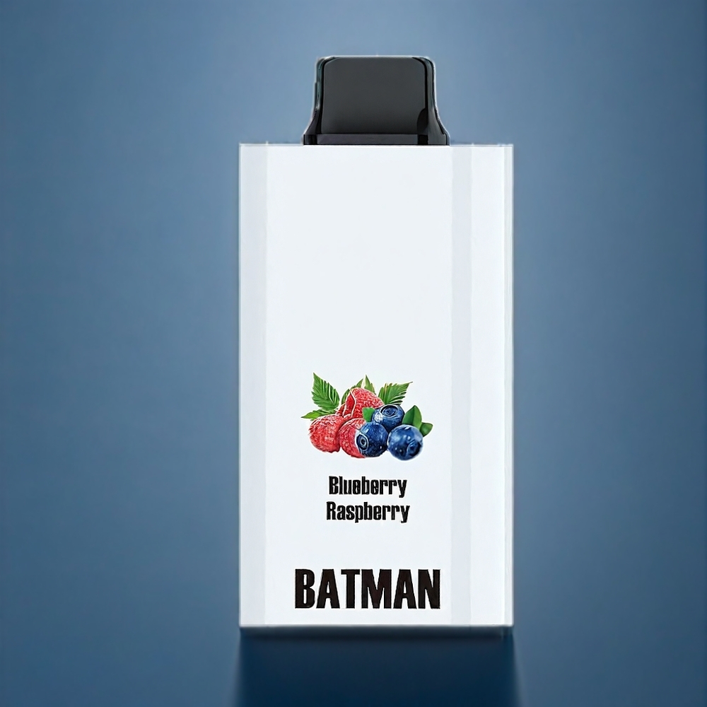 JNR BATMAN 11000 Puffs Dansk engros - Blåbær Hindbær - 850 mAh - Type-C Hurtigopladning