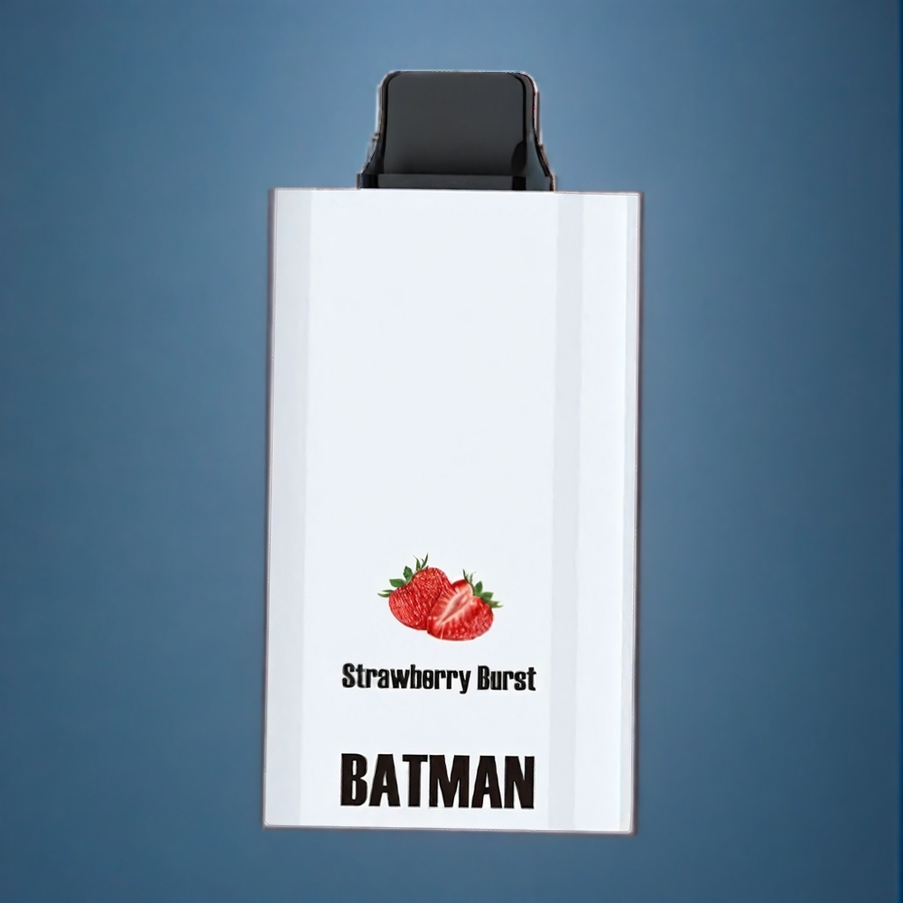 JNR BATMAN 11000 Puffs Dansk engros - Jordbær Eksplosion (Strawberry Burst) - 850 mAh - 20ml - Dobbelt mesh spole