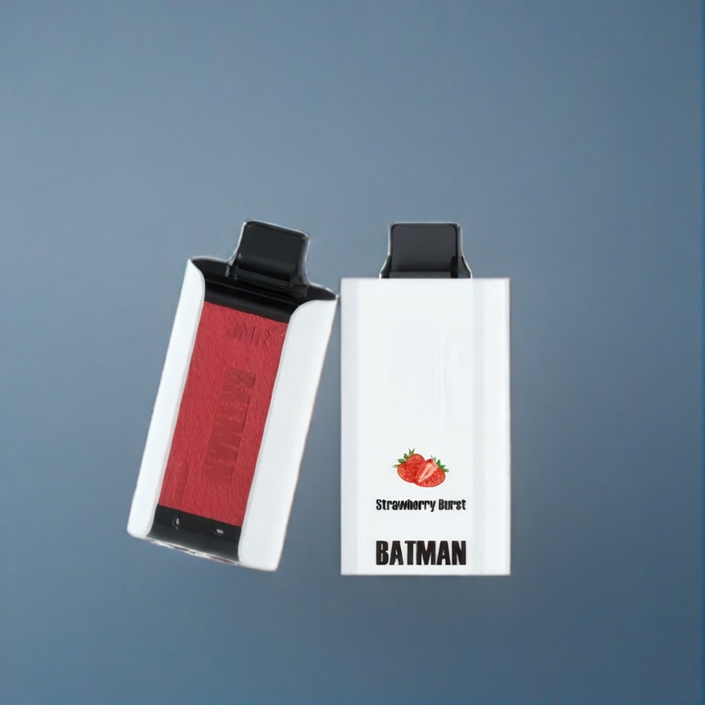 JNR BATMAN 11000 Puffs Dansk engros - Jordbær Eksplosion (Strawberry Burst) - 850 mAh - 20ml - Dobbelt mesh spole