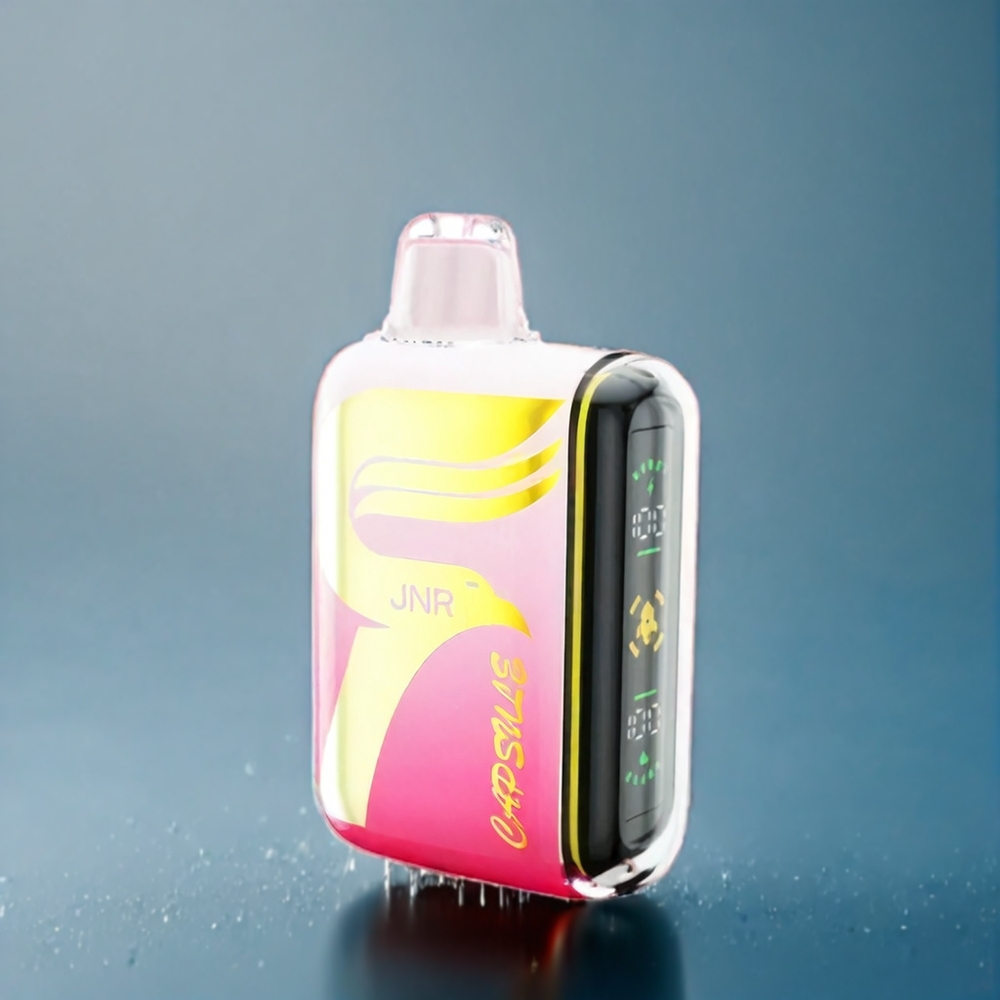 JNR Capsule 15000 Puffs Dansk Engros med 850mAh, 20ml E-væske og Jordbær-Vandmelon Is