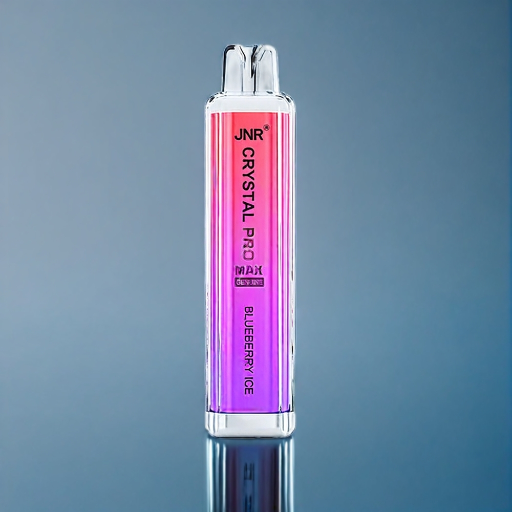 JNR Crystal Pro Max 5000 Puffs Dansk engros med 1400mAh batteri og Blåbær is