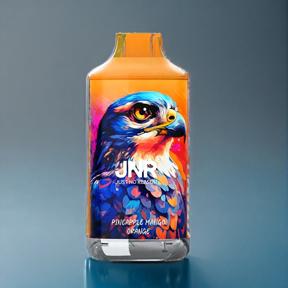 JNR Falcon 16000 Puffs Dansk engros med 850 mAh batteri og 22ml e-væske - Ananas Mango Appelsin