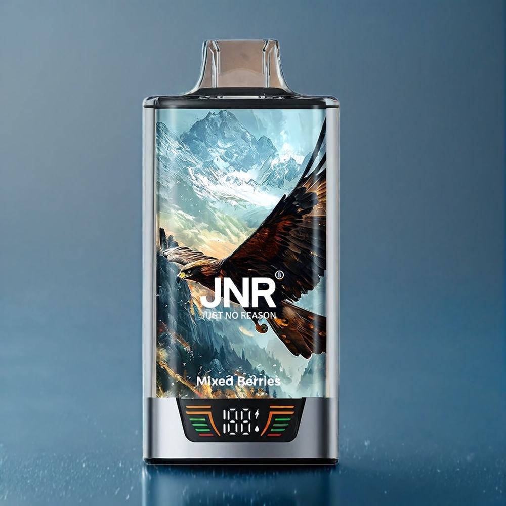 JNR Falcon Pro 28000 Puffs Dobbelt mesh spole Smart Skærm Dansk Engros Blandede Bær