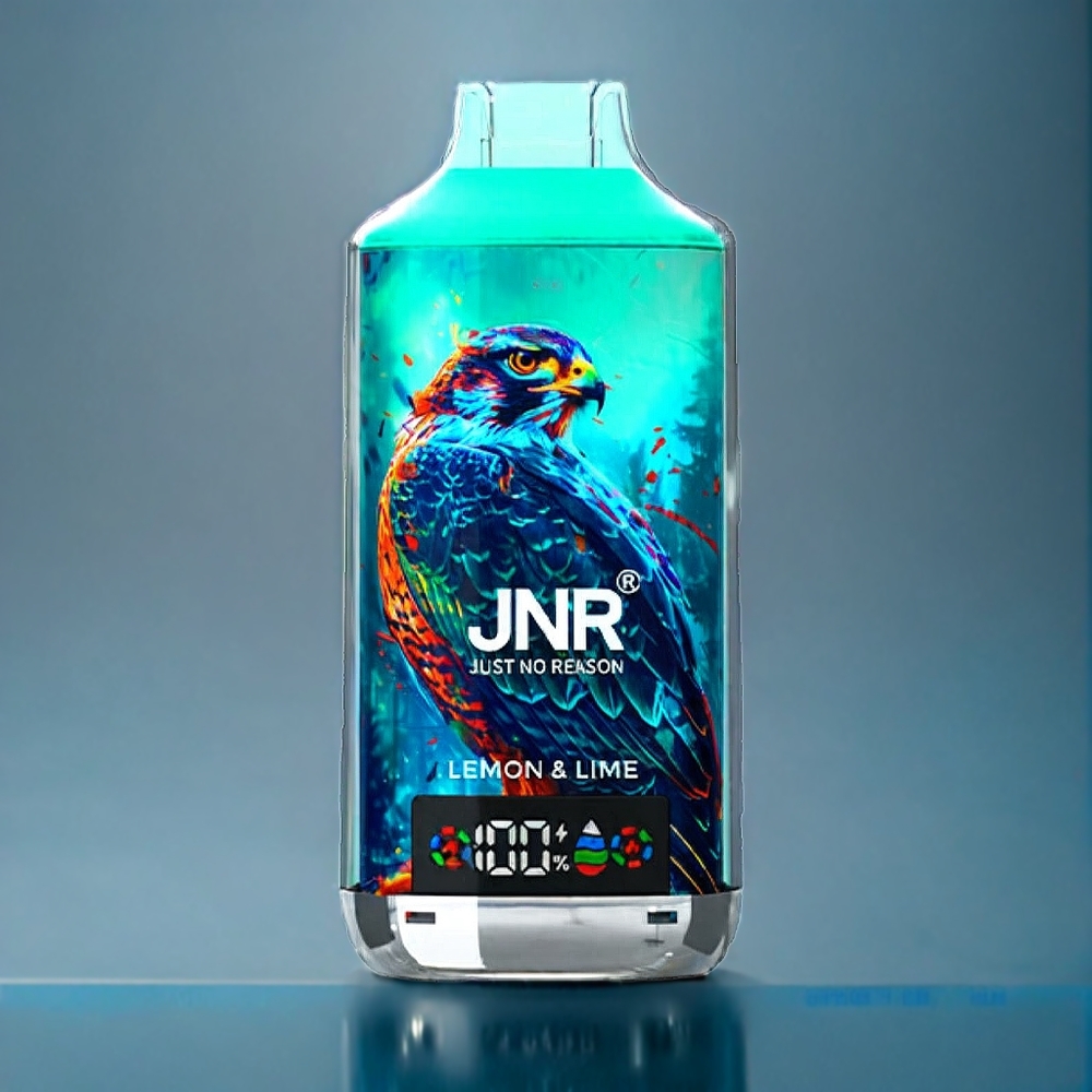 JNR Falcon X 18000 Puffs Dansk engros med 750mAh batteri, 24ml e-væske og Citron Lime