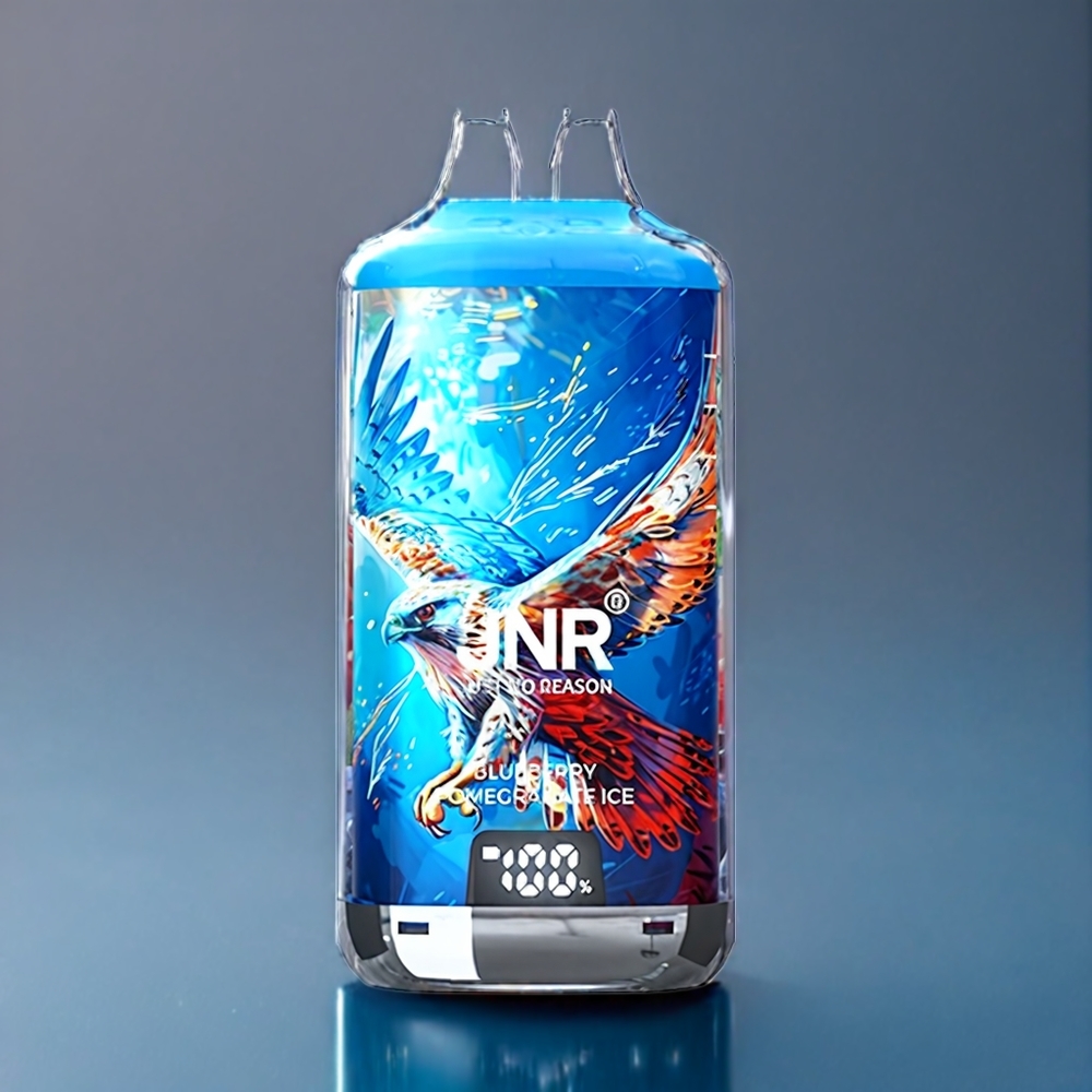 JNR Falcon X⁺ 28000 Dansk engros med Synlig E-Væskeniveau, Topfyldesign og Blåbær Granatæble Is