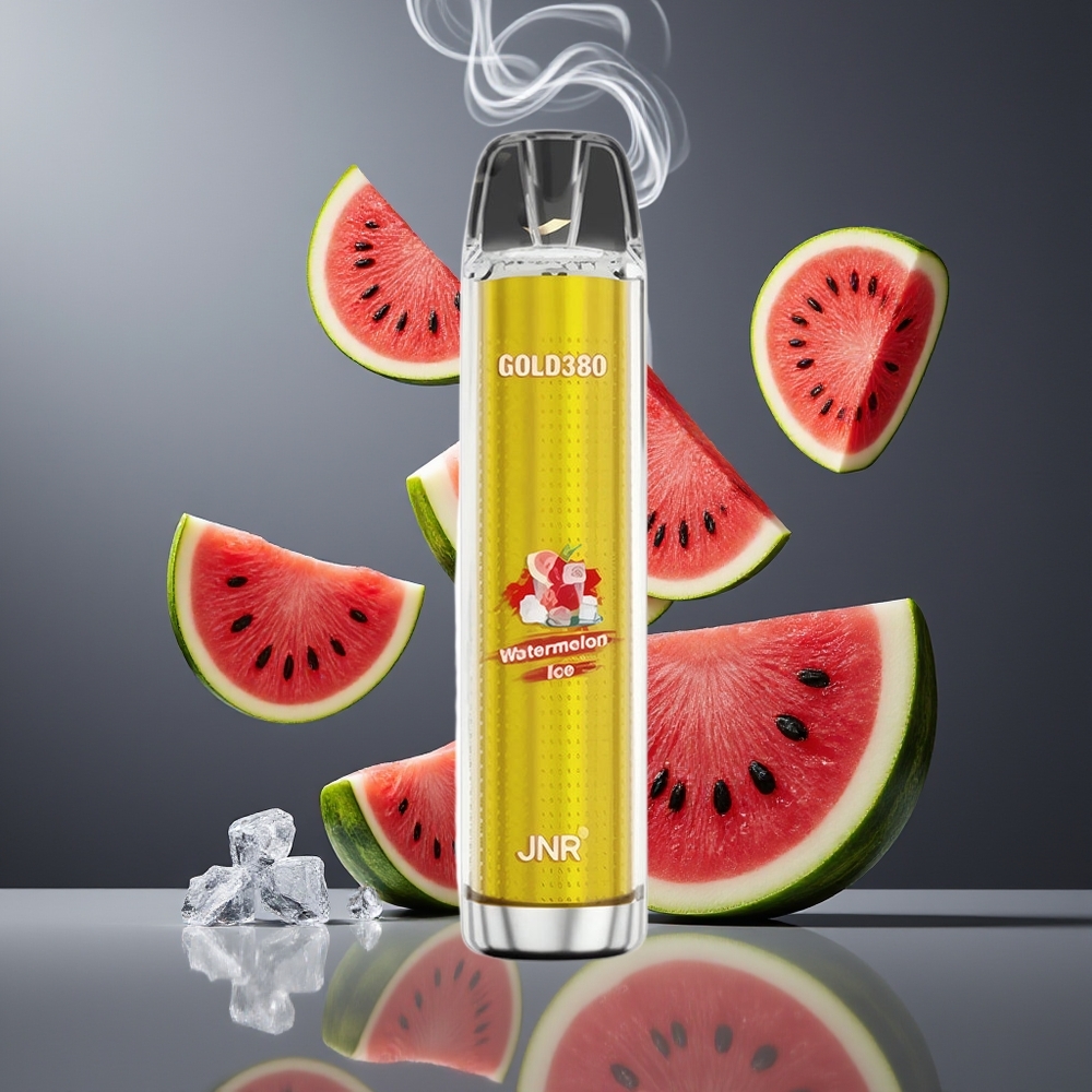 JNR Glod380 6000 Puffs Engangs Vape Dansk Engros Vandmelon Is – 6000 Puffs, 1500mAh, 13ml