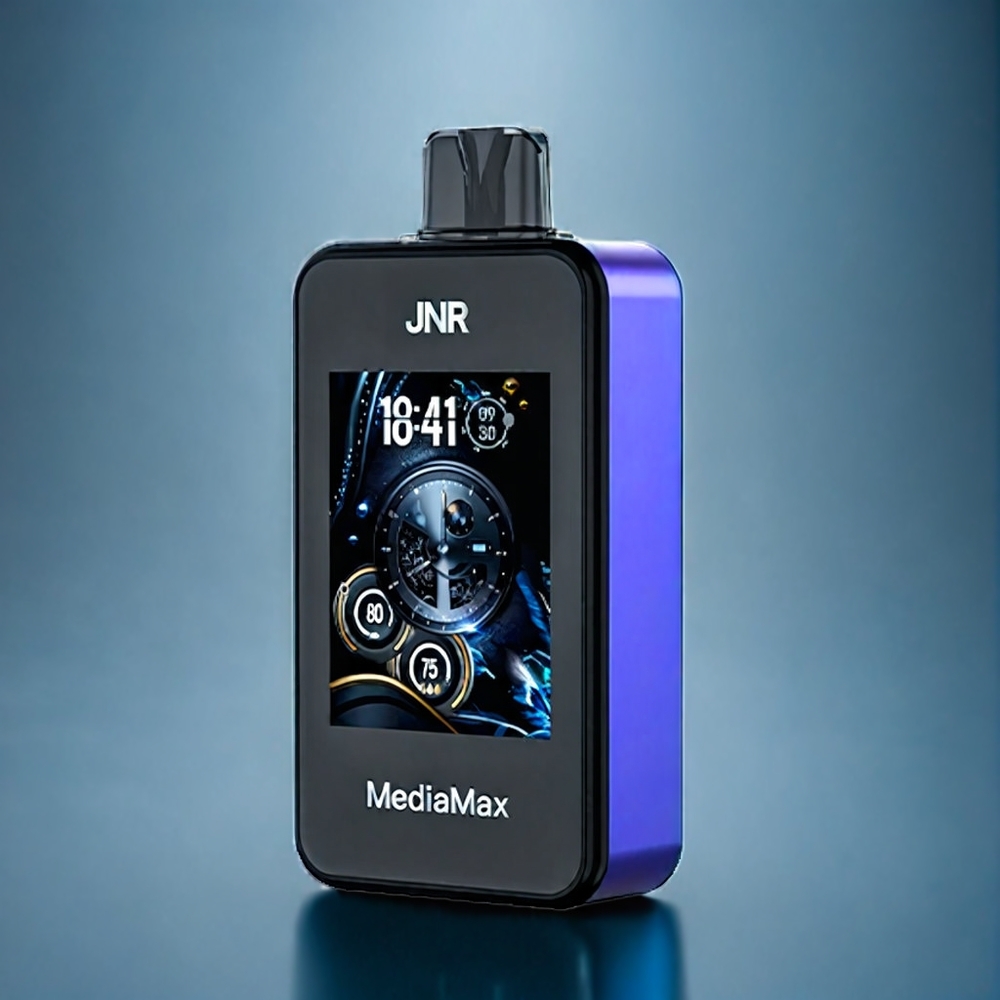 JNR MediaMax 40000 Puffs Dansk Engros Blåbær Vandmelon - 21mL, 1000mAh, Type-C