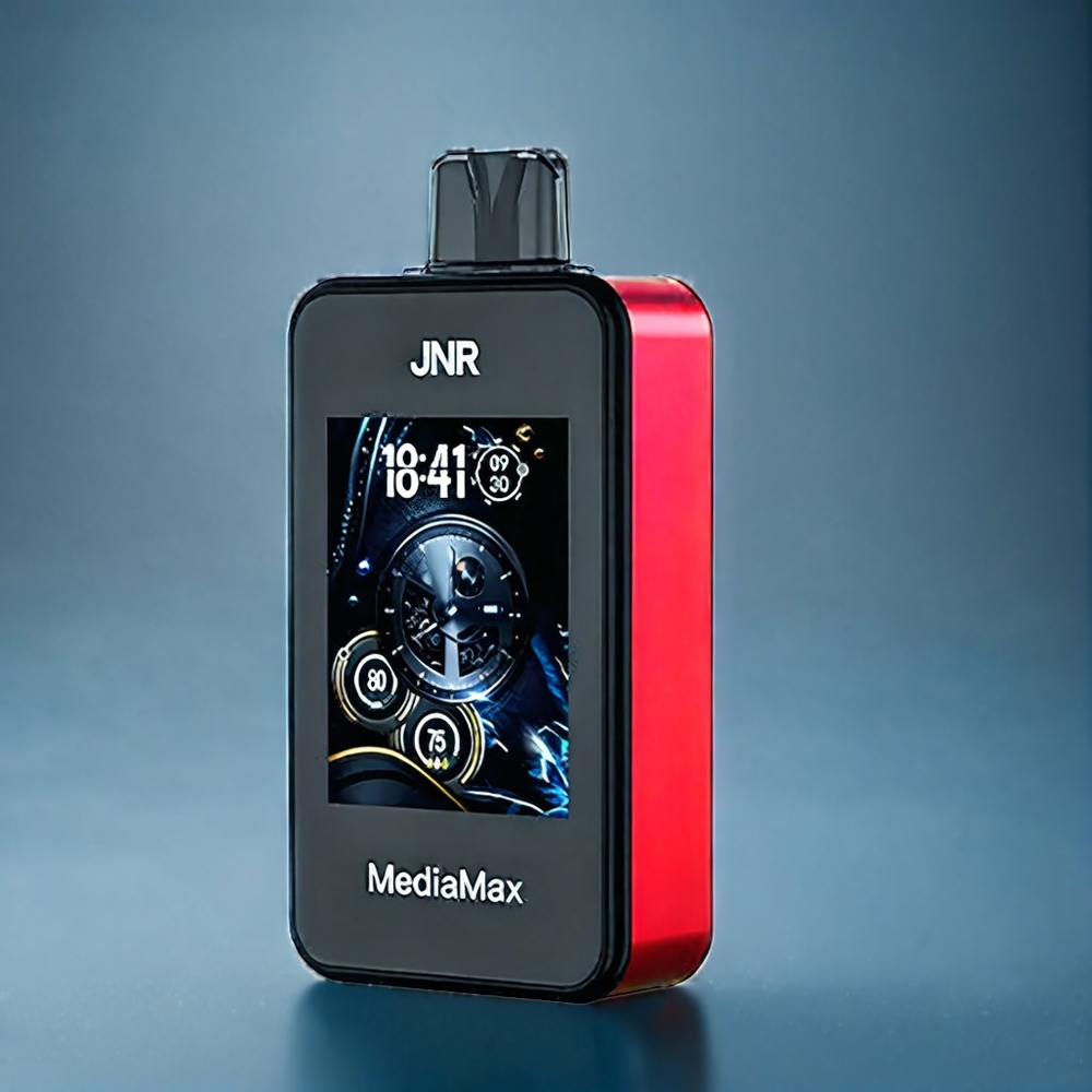 JNR MediaMax 40000 Puffs Dansk Engros - Vandmelon Is - 21mL - 5% Nikotin - Dobbelt mesh spole