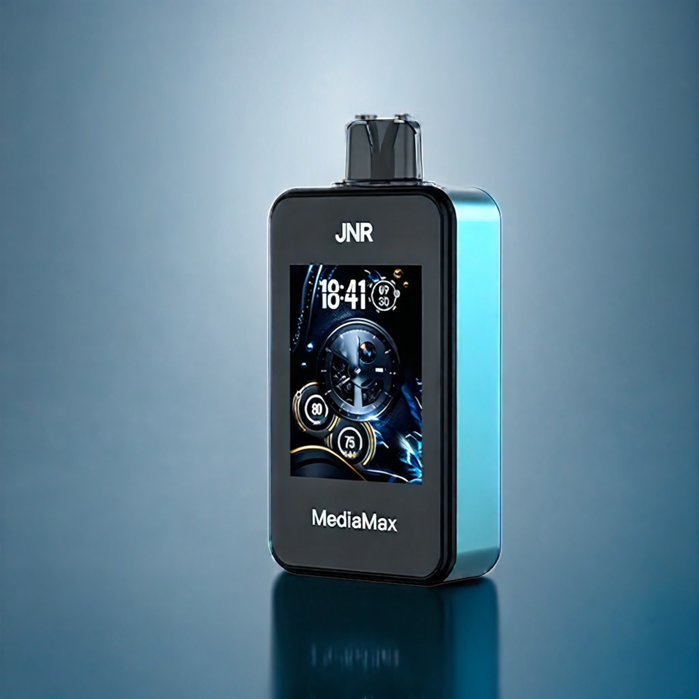 JNR MediaMax 40000 Puffs Dansk Engros med 21mL E-væske og 5% Nikotin Miami Mynte