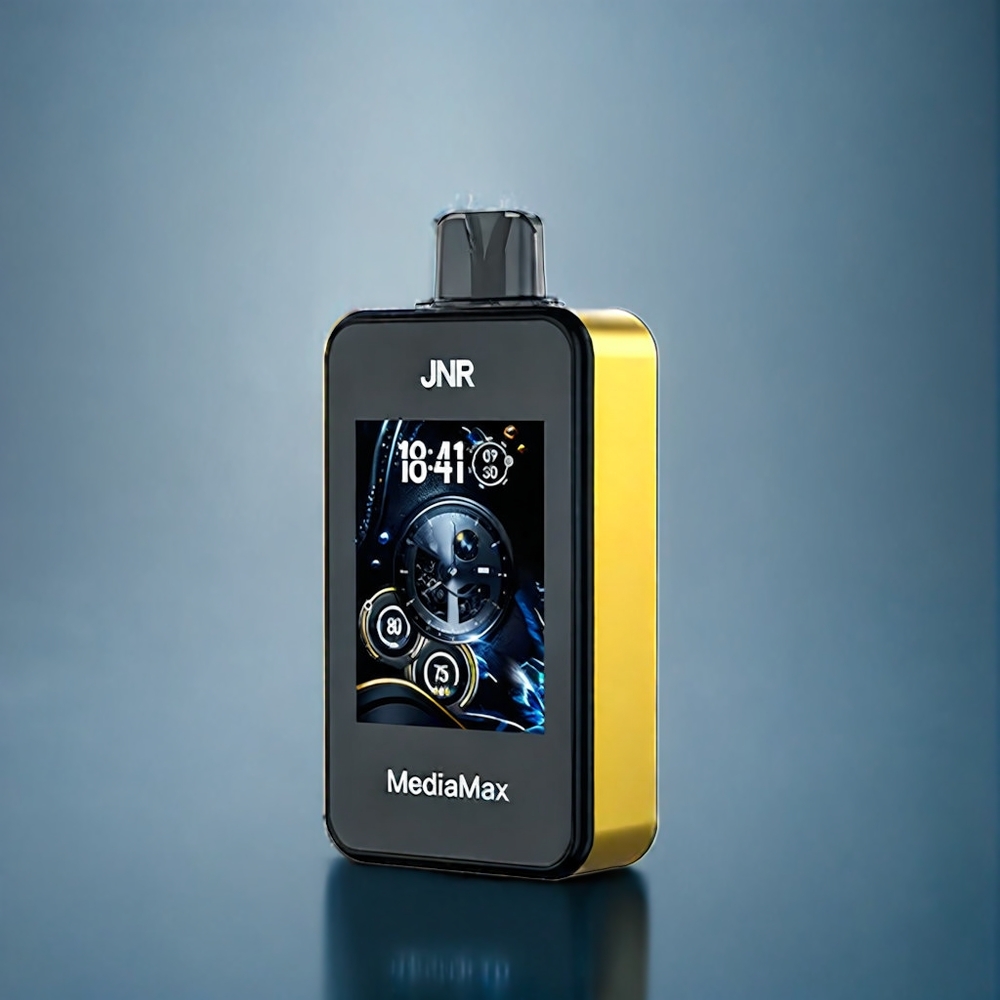 JNR MediaMax 40000 Puffs Dansk Engros med Jordbær-Banana, 21mL, 5% Nikotin, Type-C Opladning