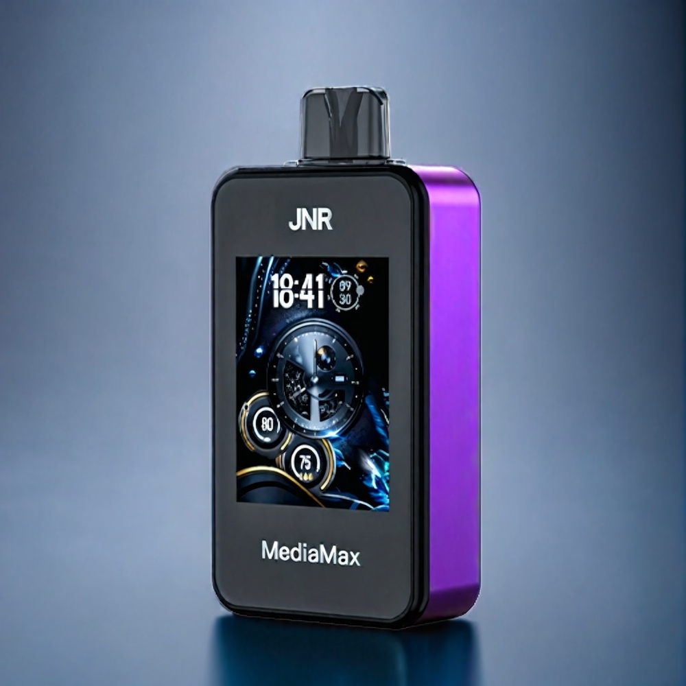 JNR MediaMax 40000 Puffs Dansk engros - Kirsebær-Jordbær Hindbær (40000 puffs, 21mL, 5%, Type-C)