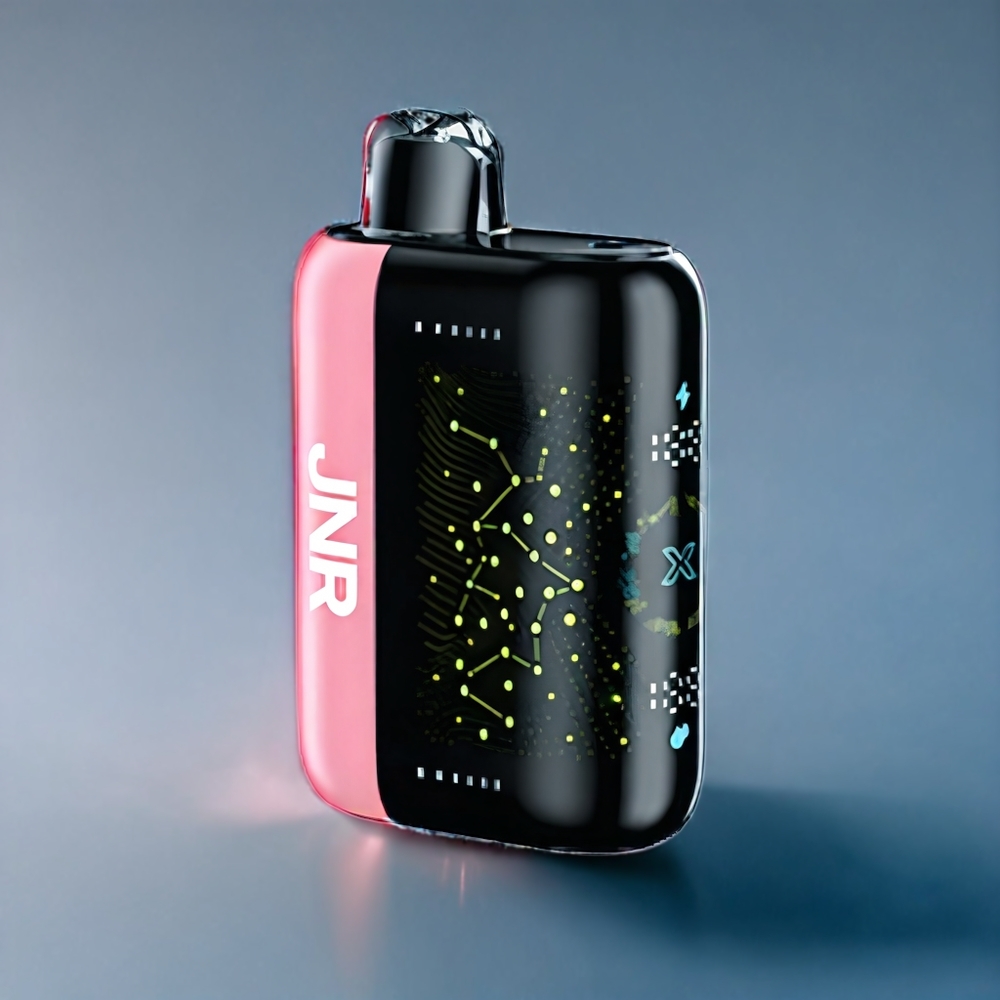 JNR Plus-X 26000 Puffs Dansk Engros med 850 mAh, 28ml, 2% Nikotin og Hindbær Vandmelon Is