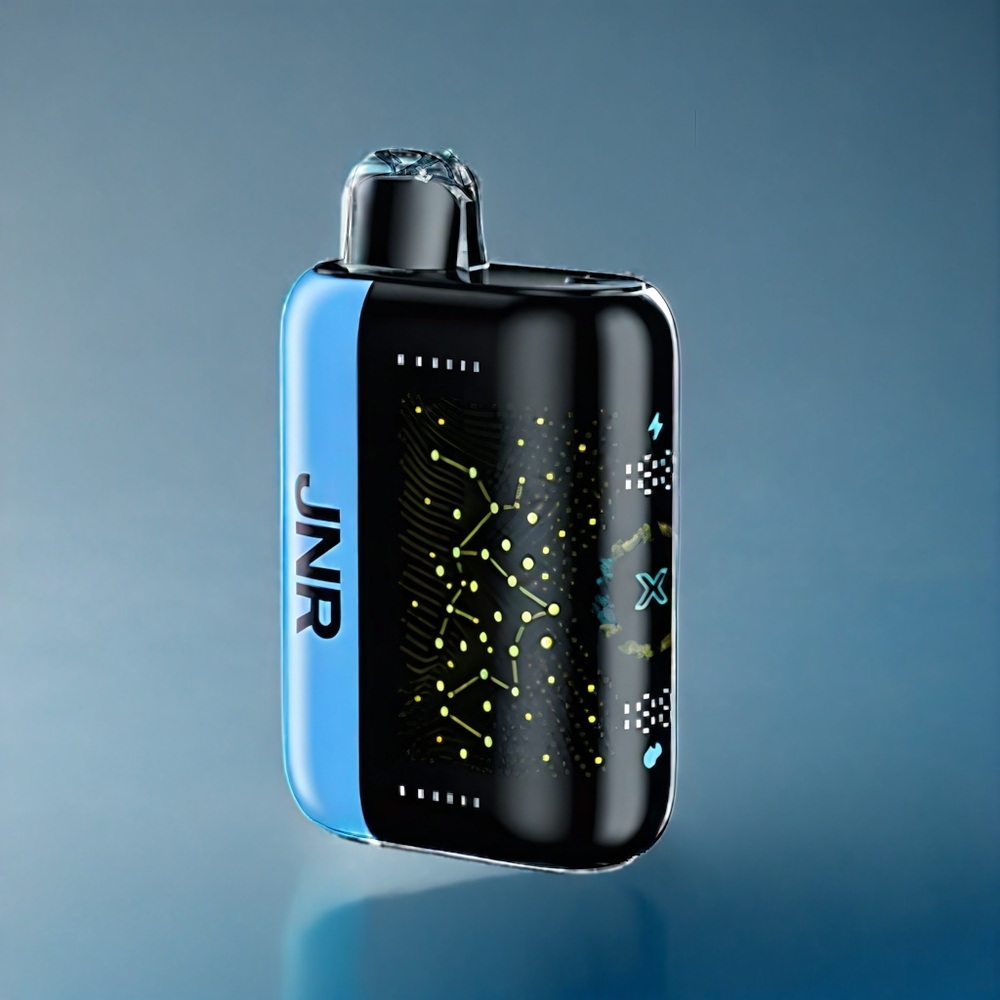 JNR Plus-X 26000 Puffs Dansk engros med 28ml og Blå Hindbær Is