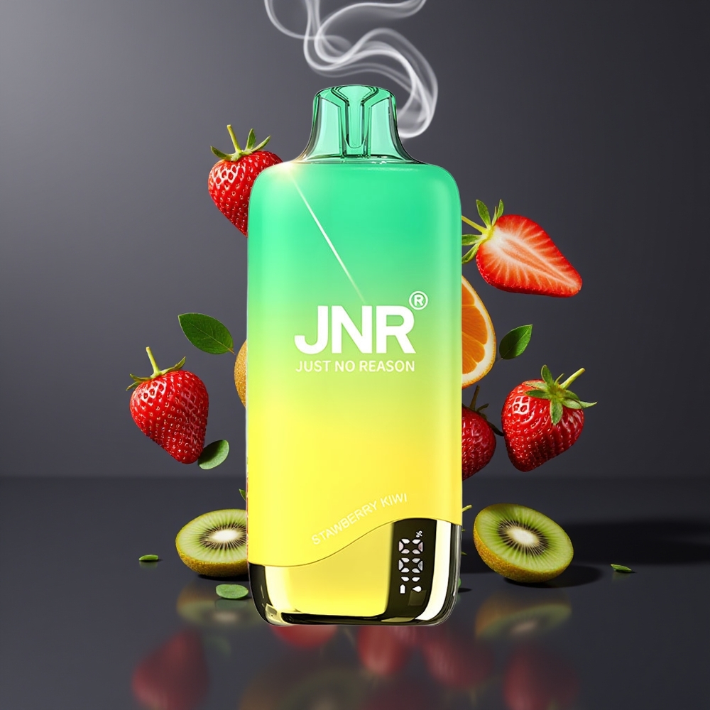 JNR Rainbow 10500 Puffs Disposable Vape Dansk engros med 18ml e-Liquid og USB Type-C