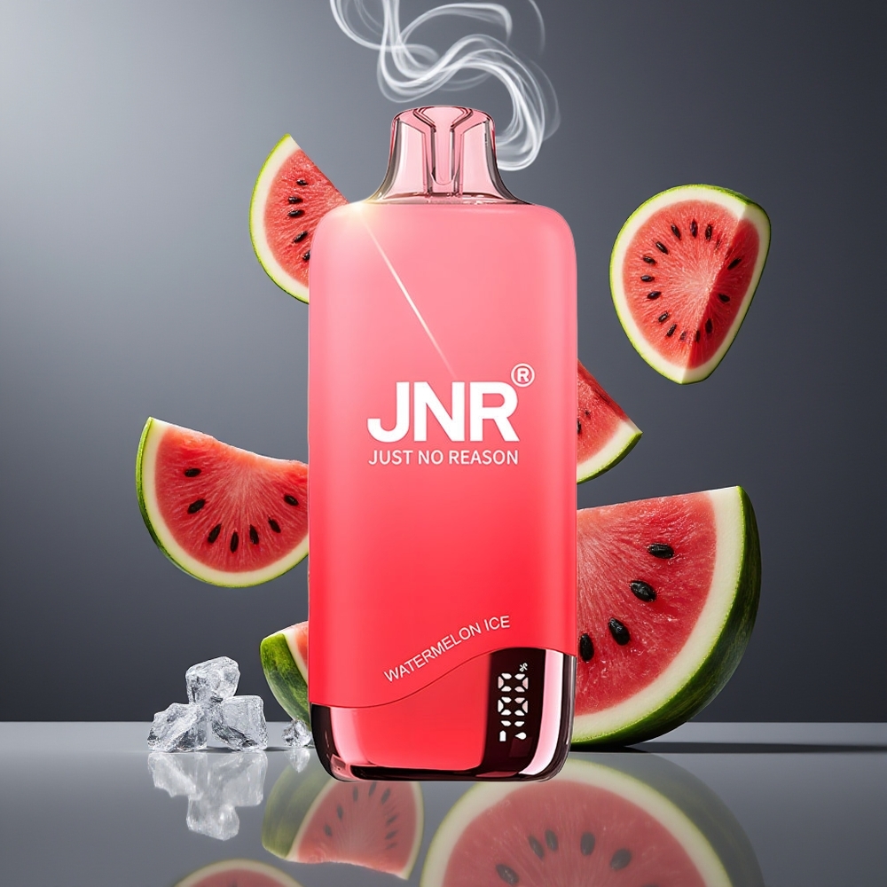 JNR Rainbow 10500 Puffs Engangs Vape Dansk Engros med 18ml Tank og Vandmelon Is