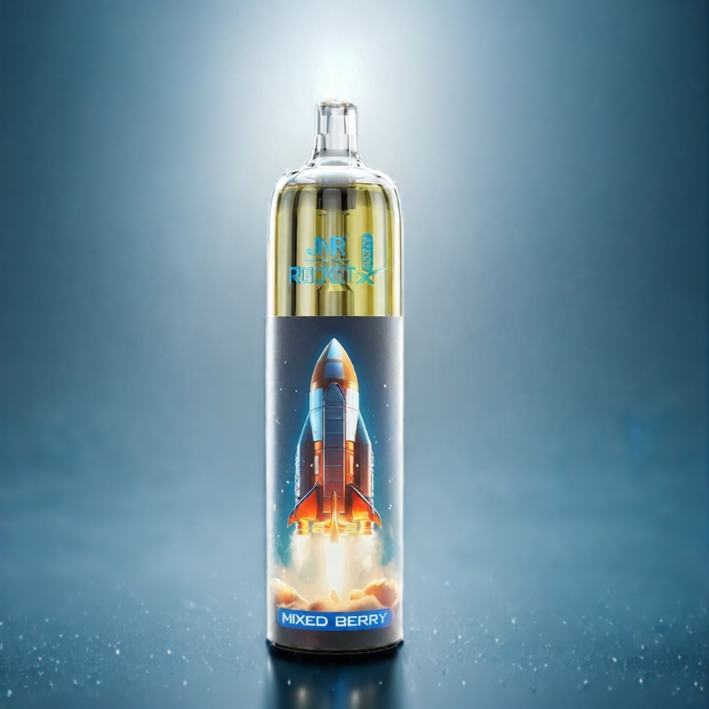 JNR Rocket X 12400 Puffs Dansk engros - Kompakt, Type-C opladning, Justerbar airflow, Mixed Bær