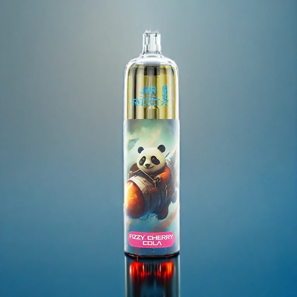 JNR Rocket X 12400 Puffs Dansk engros - Lille & Kompakt med Type-C Opladning Sprudlende Kirsebær Cola