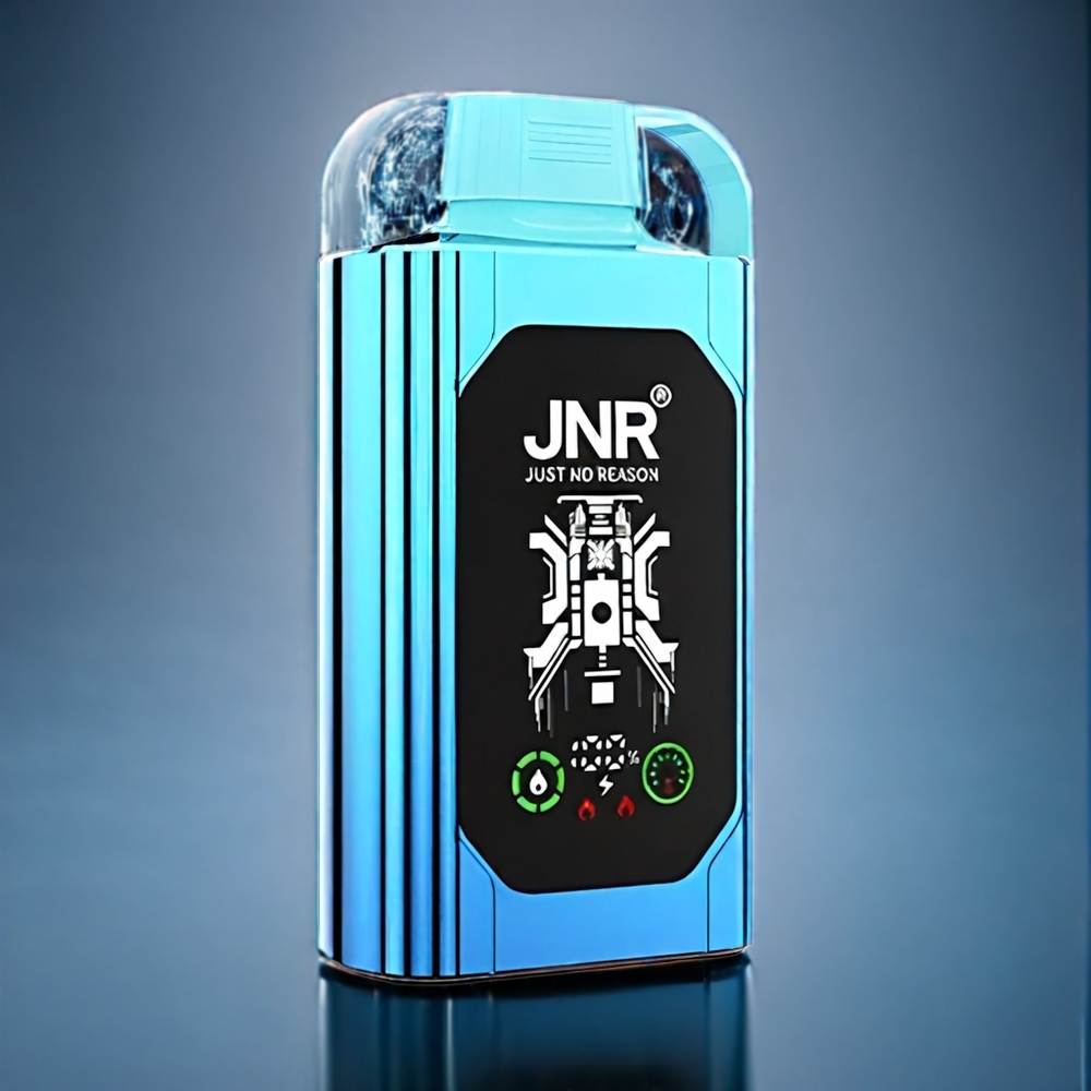 JNR Shisha Box 20500 Puffs Dansk Engros - HD Display, 1000mAh, Type-C, Jordbær Hindbær Slik