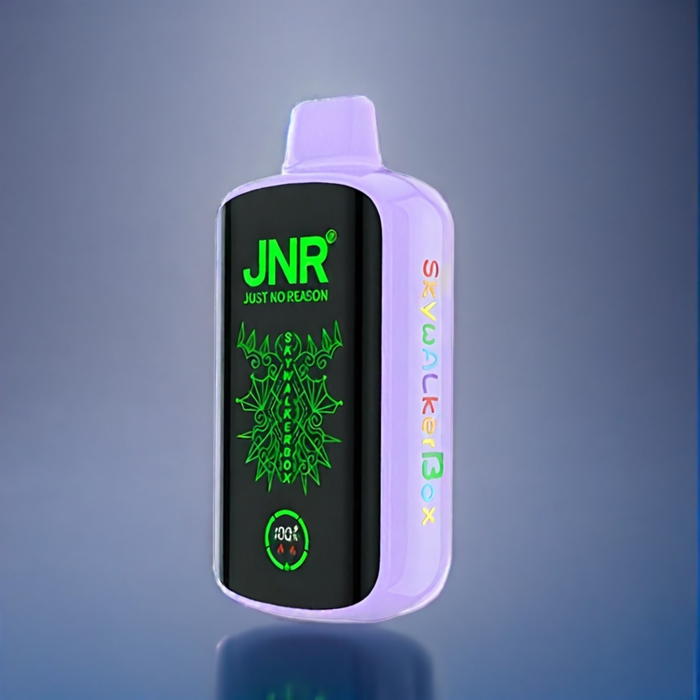 JNR Skywalker Box 21000 Puffs Dansk Engros med 25ml E-væske og Dobbelt mesh spole Bær Eksplosion