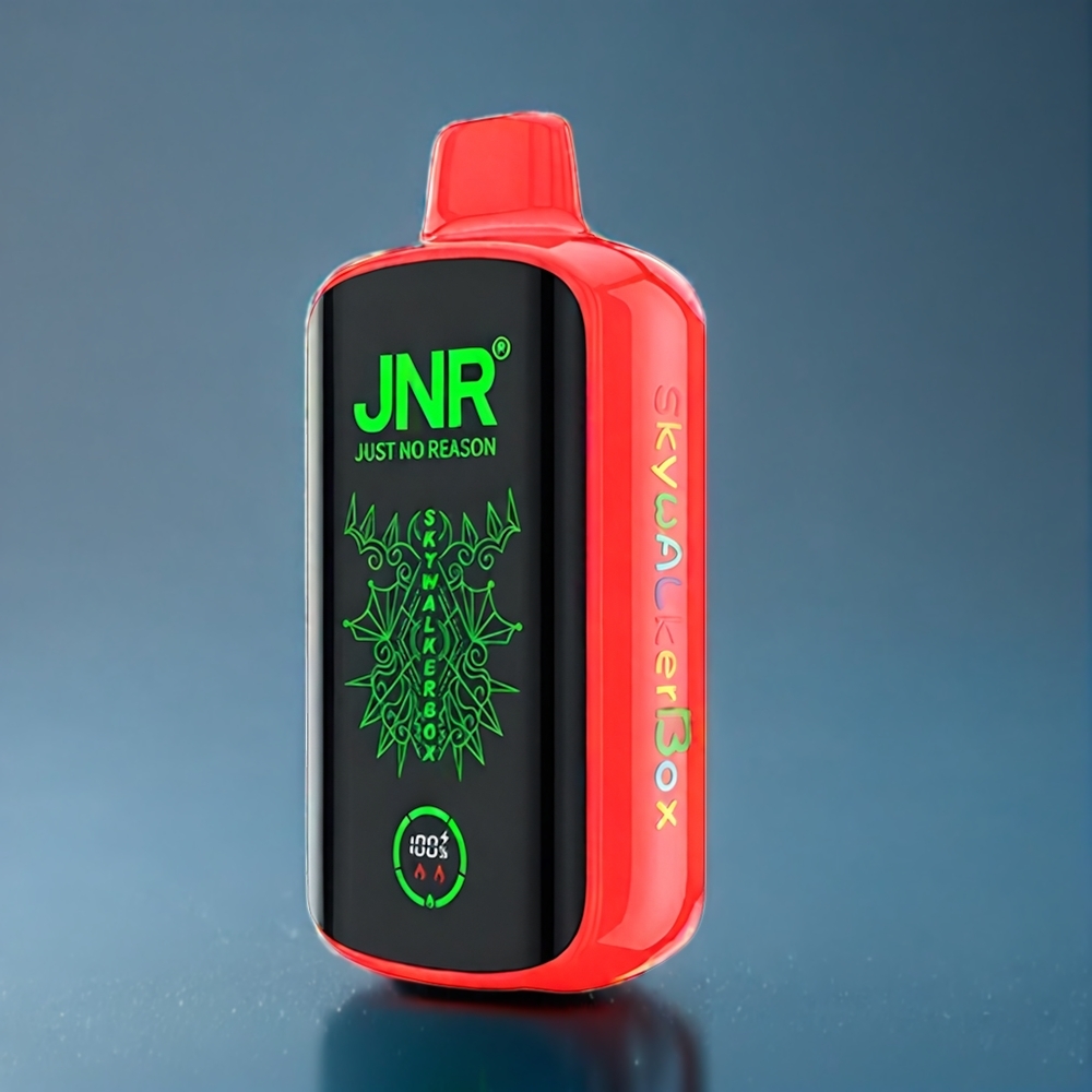 JNR Skywalker Box 21000 Puffs Jordbær Vandmelon Dansk engros med 850 mAh & Type-C Opladning