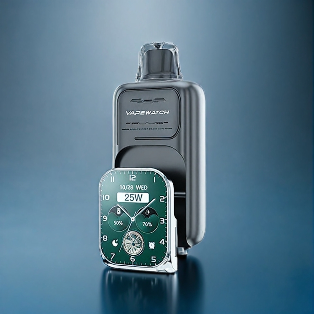 JNR Vape Watch 30000 Puffs Dansk engros - 30.000 puff, 19mL, 5% nikotin, Tredobbelt bær