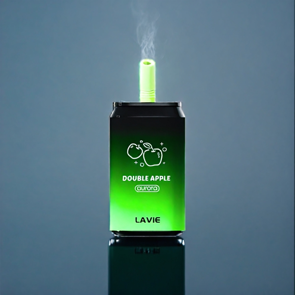 LAVIE Aurora 11000 Puffs Dansk Engros - Dobbelt Æble - 22ML - Type C