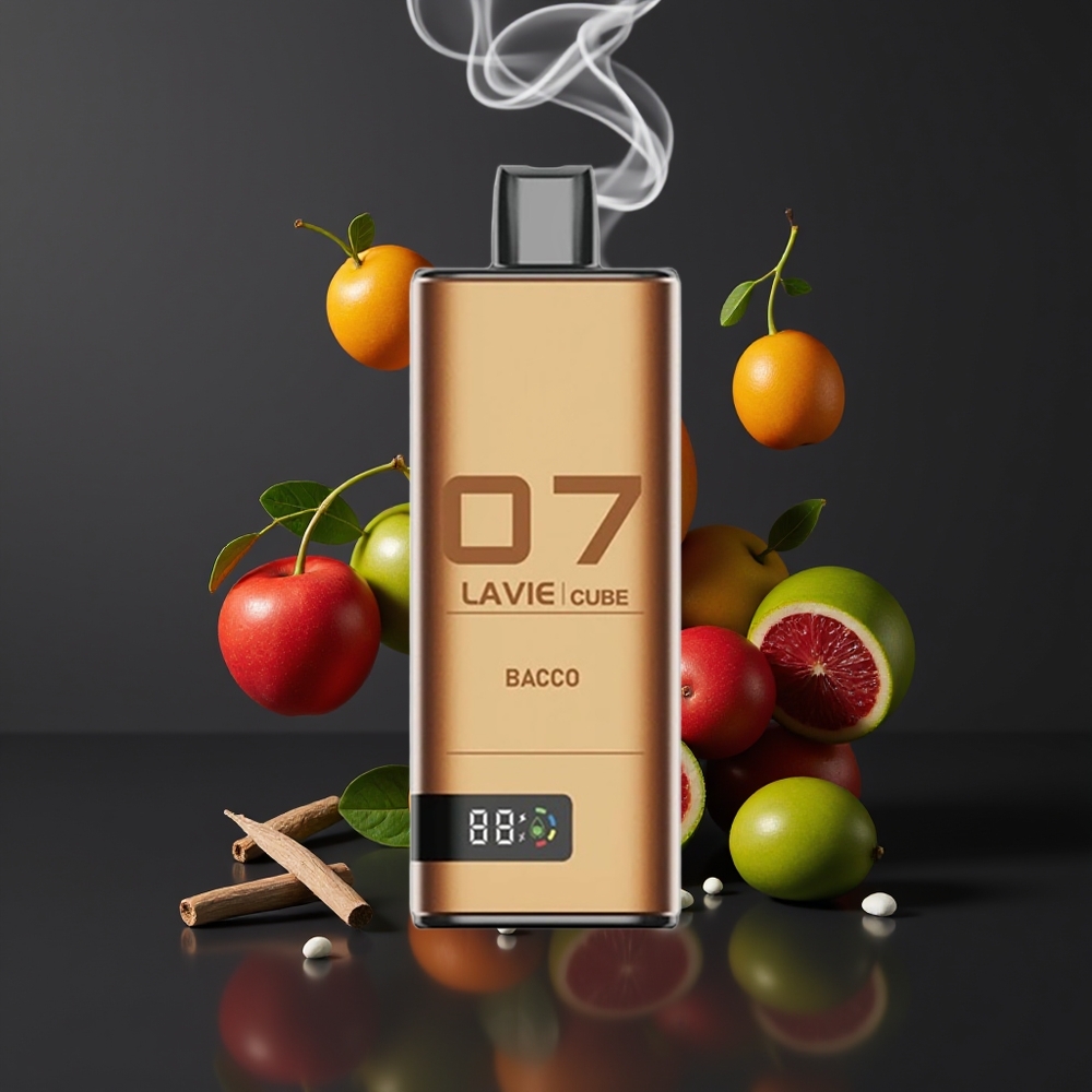 Lavie Cube 20000 Puffs Engangs Vape Dansk Engros – 28ML, 2%/5% Salt Nicotine, Type C