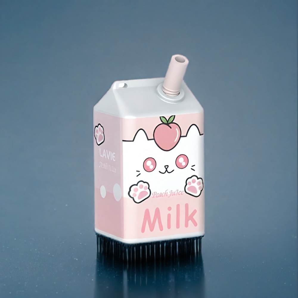 LAVIE Milk 7000 Puffs Dansk engros - 16ML, Type C, 0%/2%/5% Nikotin og LAVIE Milk 7000 Puffs Ferskenjuice