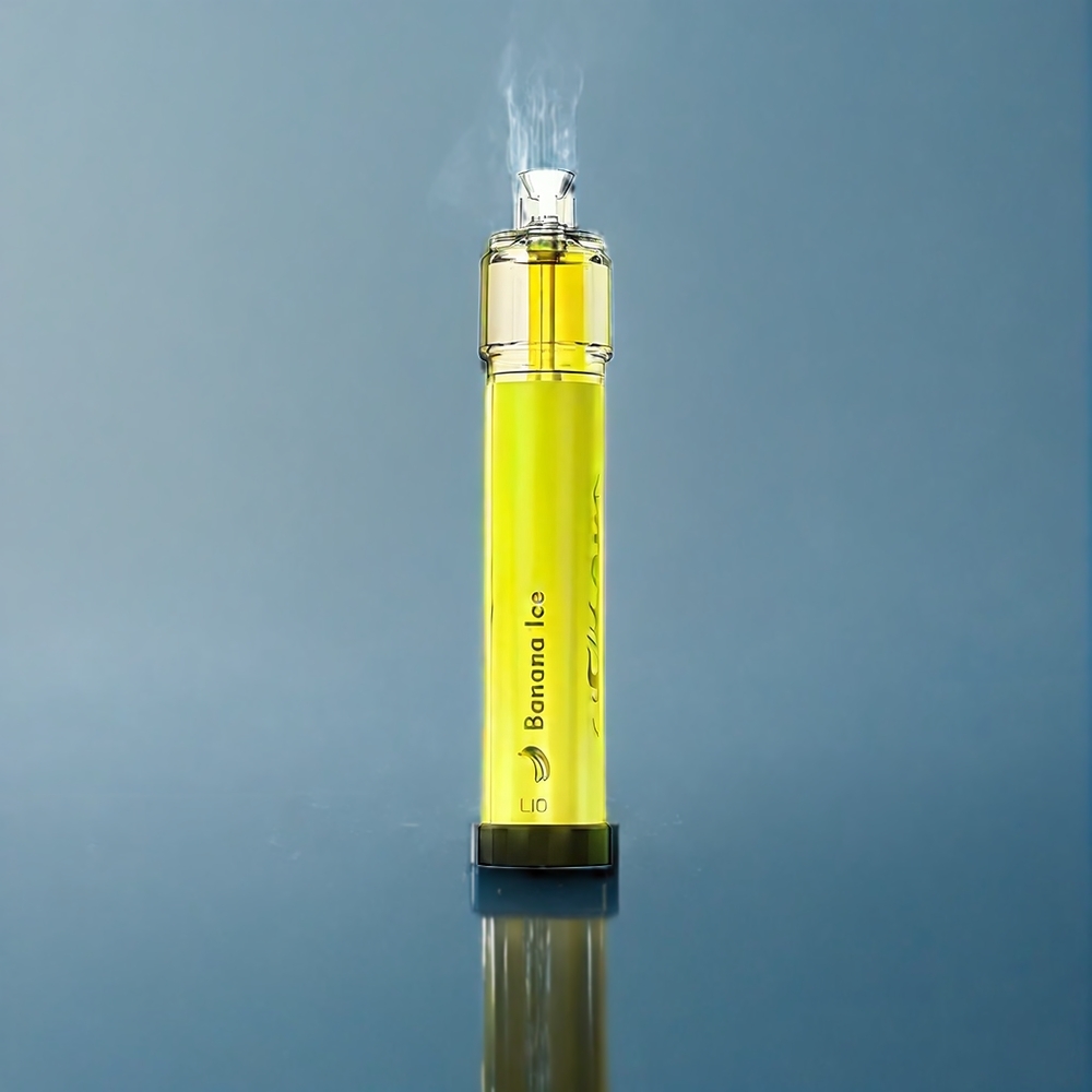 LIO Bee Lit 2500 Puffs Engangs vape Bananis & Engros - 1300mAh, 6.0ml E-væske, 5%/3% Nikotin