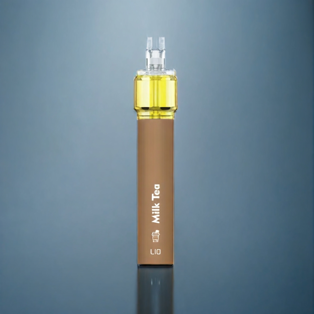 LIO Bee18 Max 2500 Puffs Engangs vape Mælkete Dansk engros - 1300mAh, 6.5ml, 5%/3%