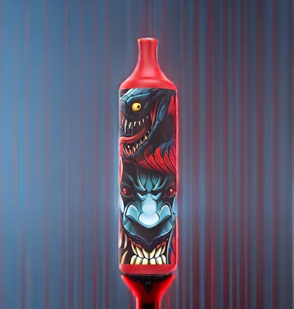 LIO Boom 3500 Puffs Engangs Vape Dansk Engros - Sødt Taro (1400mAh, 10ml, 50mg/30mg)