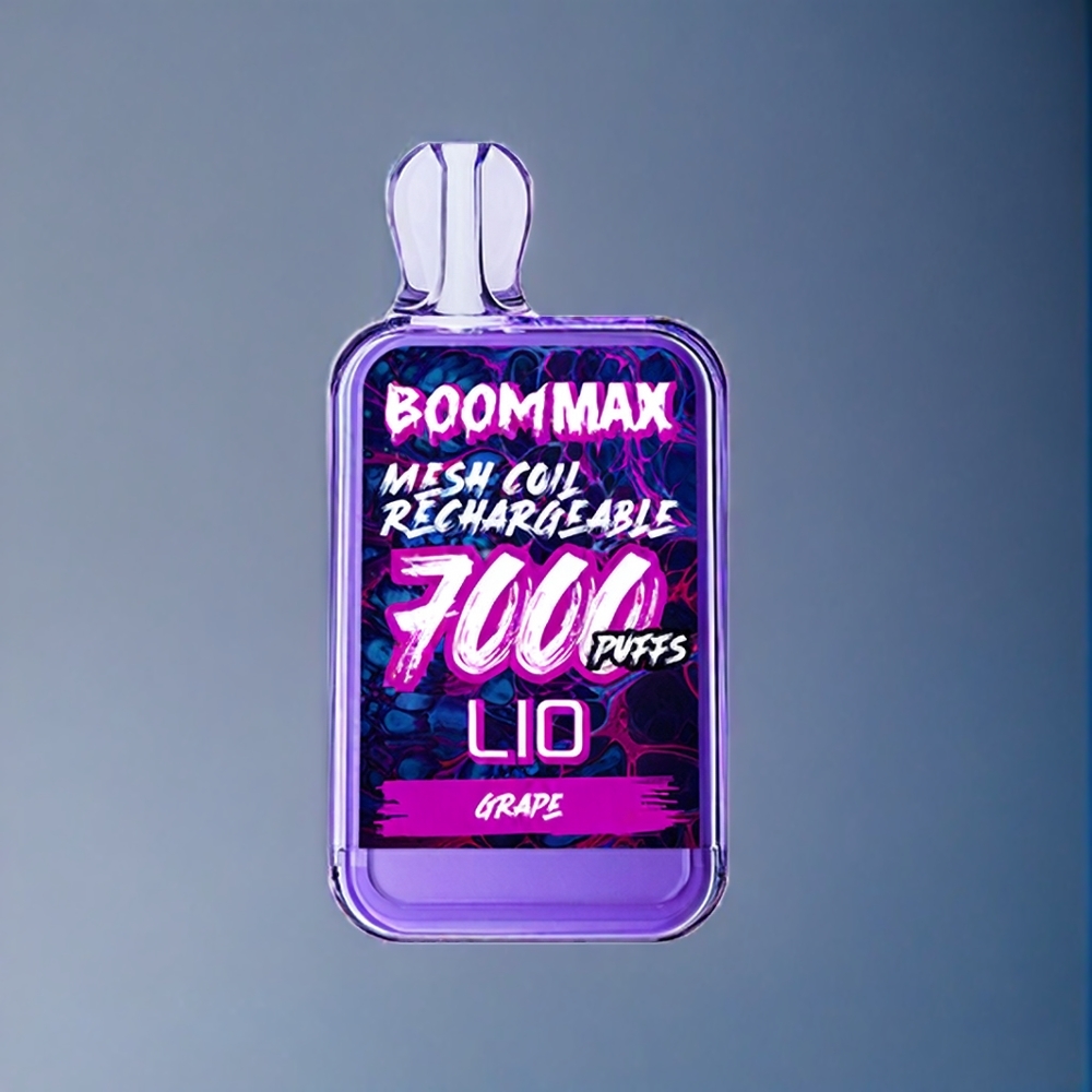LIO BOOM MAX 7000 Puffs Engangs Vape Dansk Engros - 15ml / 650mAh - Drue