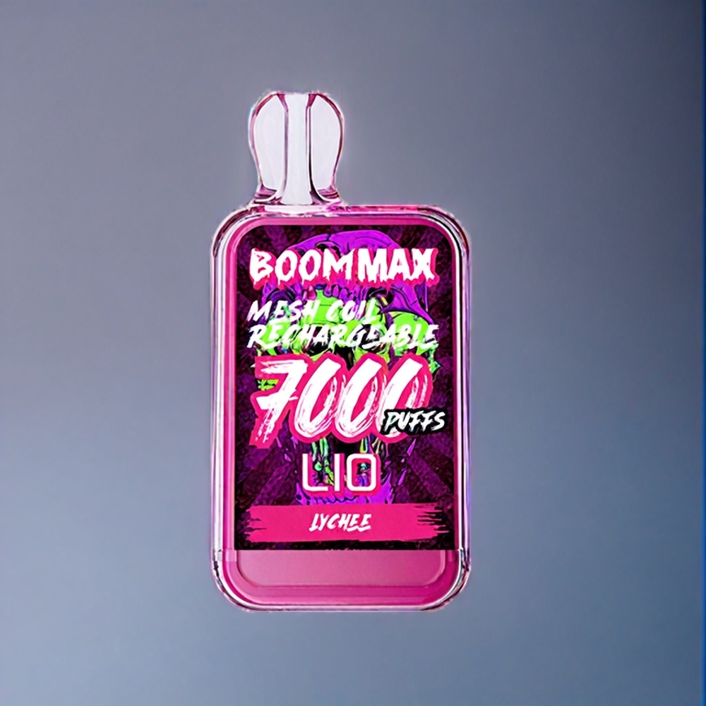 LIO BOOM MAX 7000 Puffs Engangs Vape Dansk Engros - Litchi